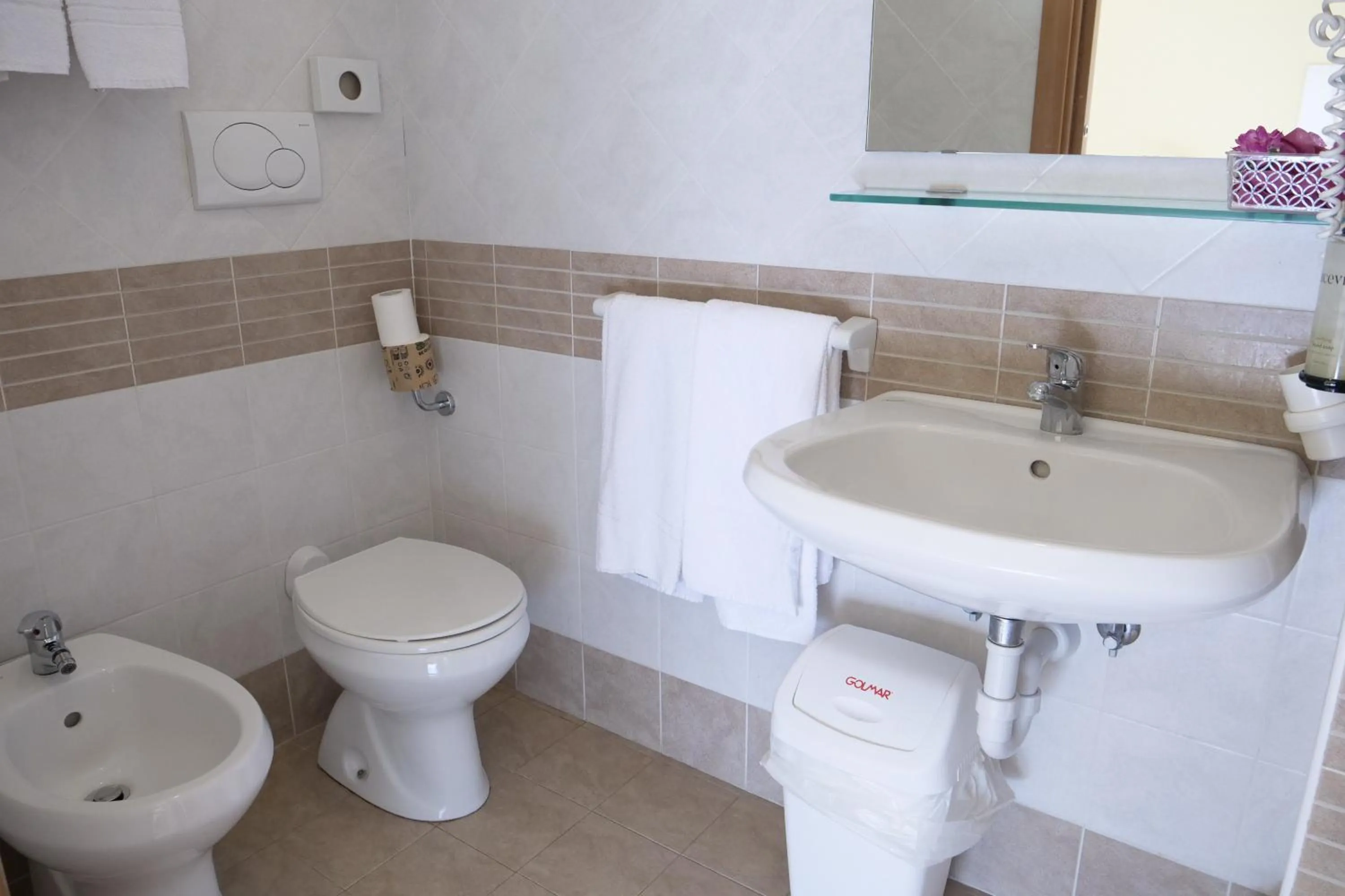 Bathroom in Hotel Elios Tao