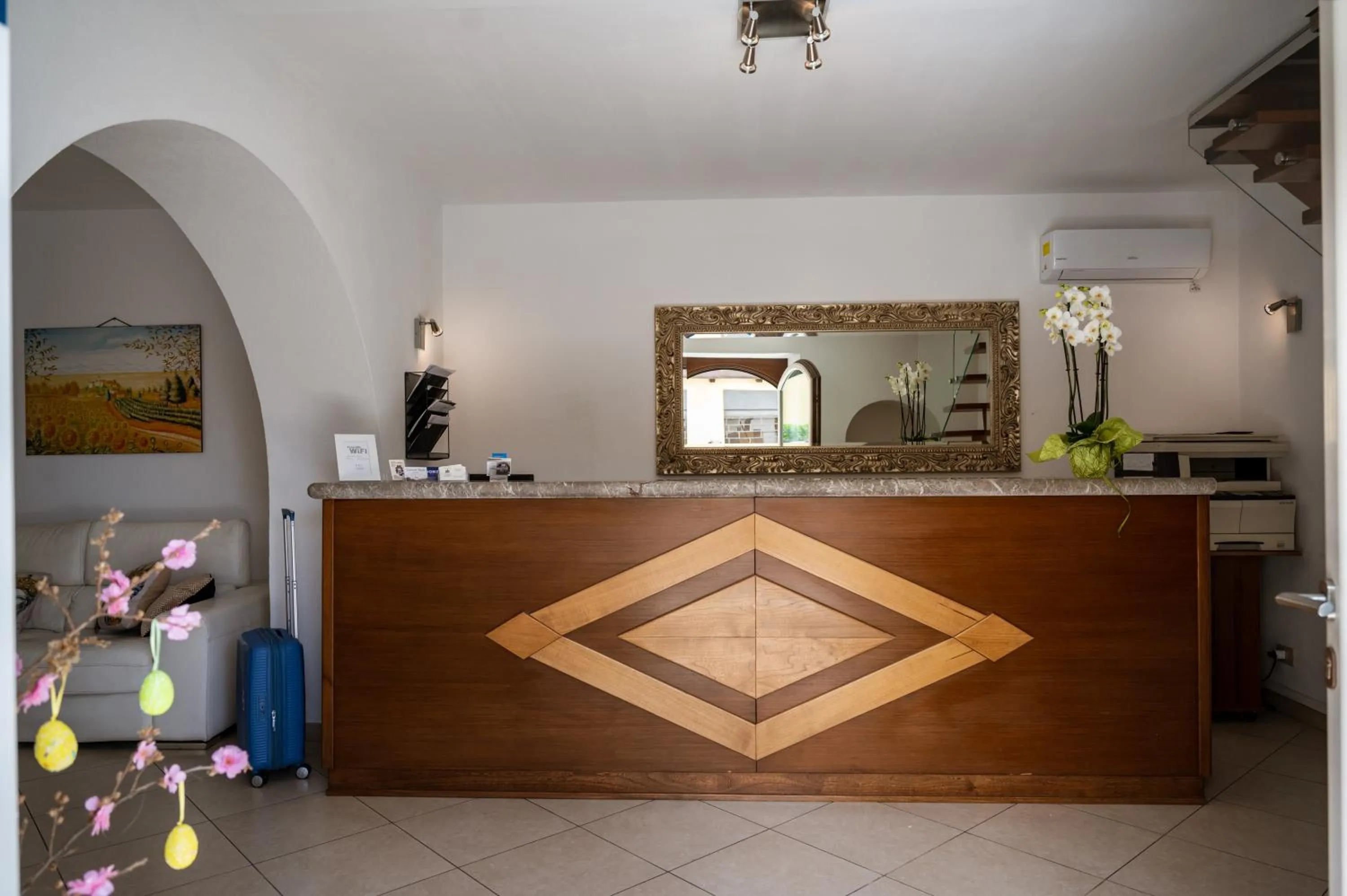 Lobby or reception in Hotel Elios Tao