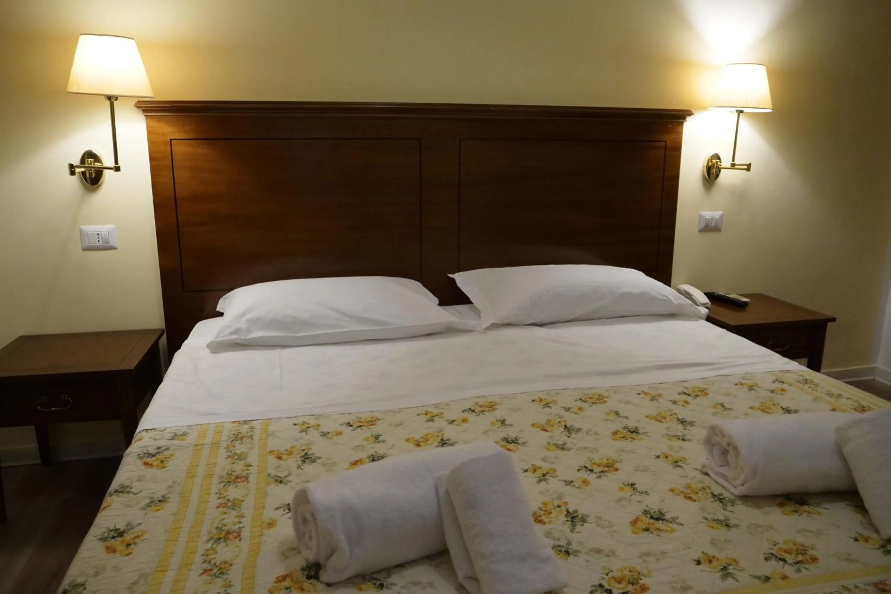 Bedroom, Bed in Hotel Elios Tao