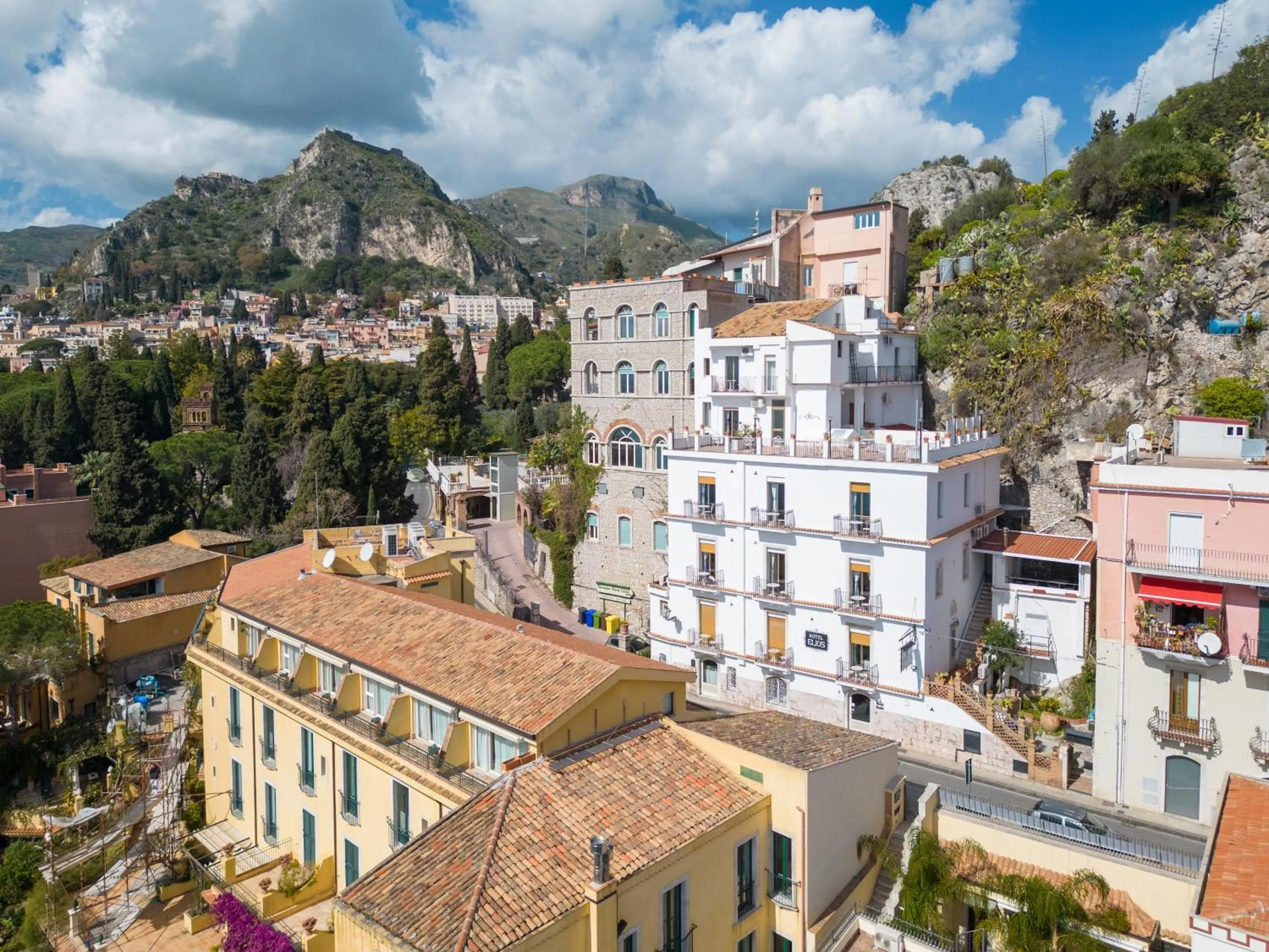 Property building in Hotel Elios Tao