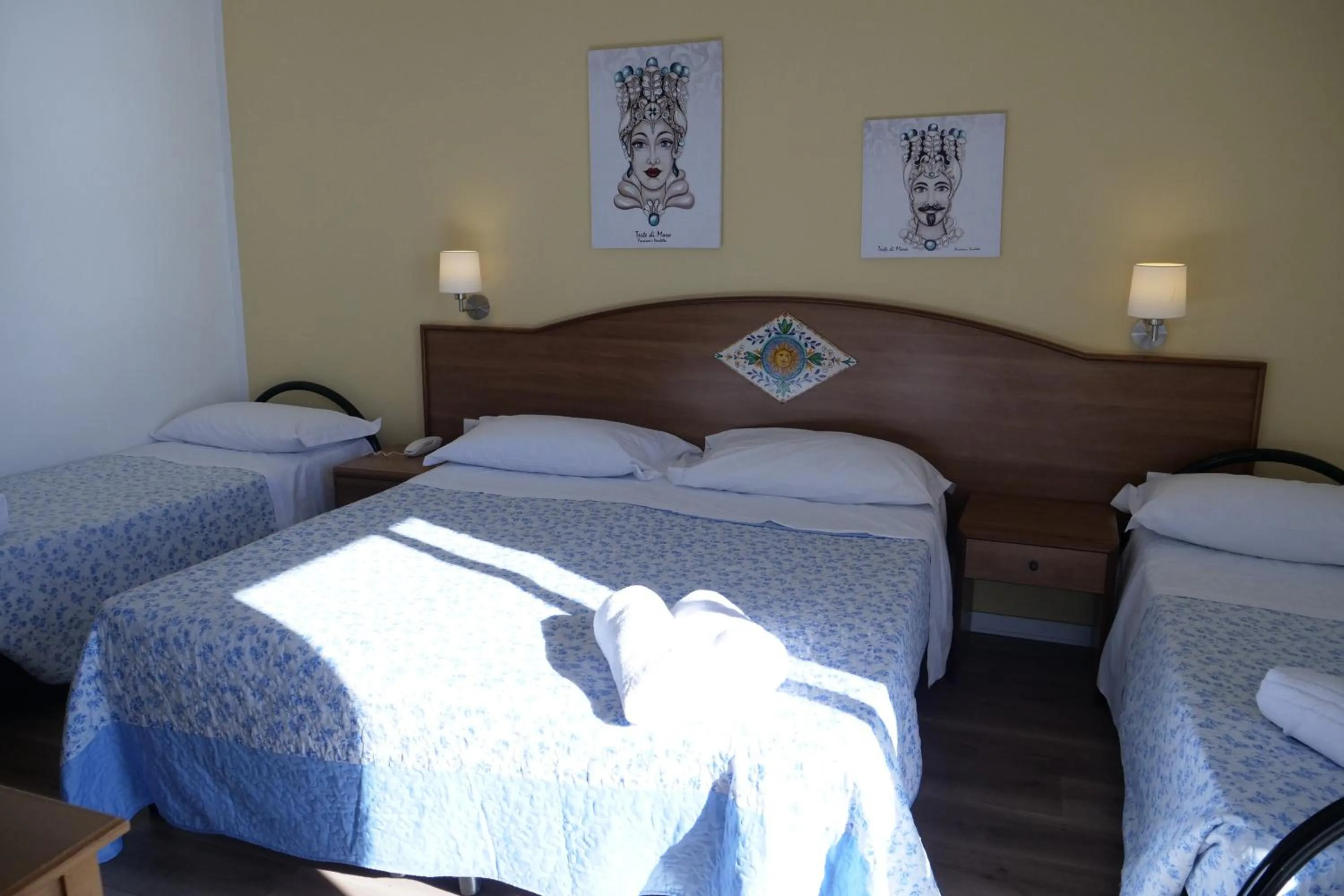 Photo of the whole room, Bed in Hotel Elios Tao