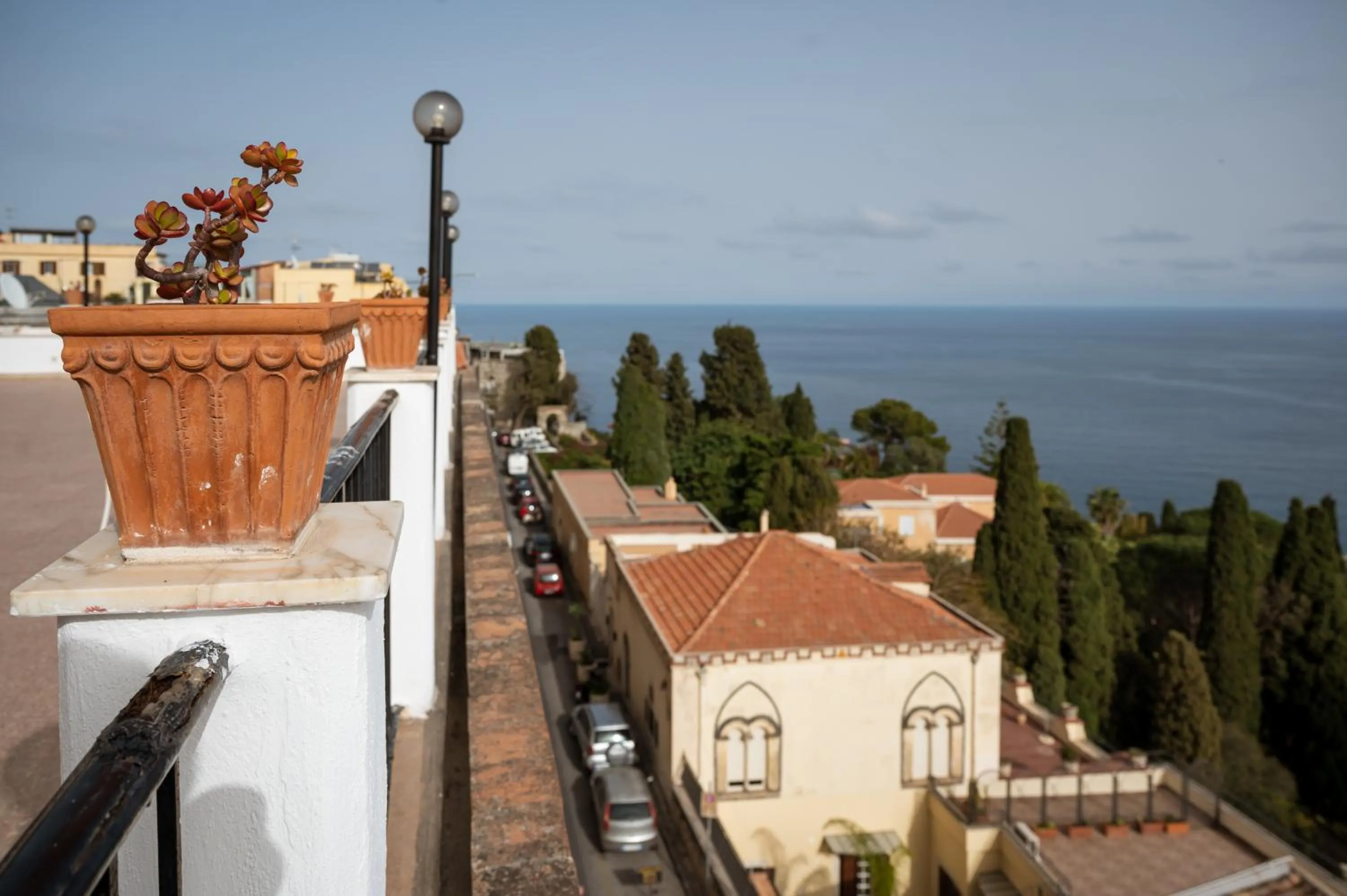 Street view in Hotel Elios Tao