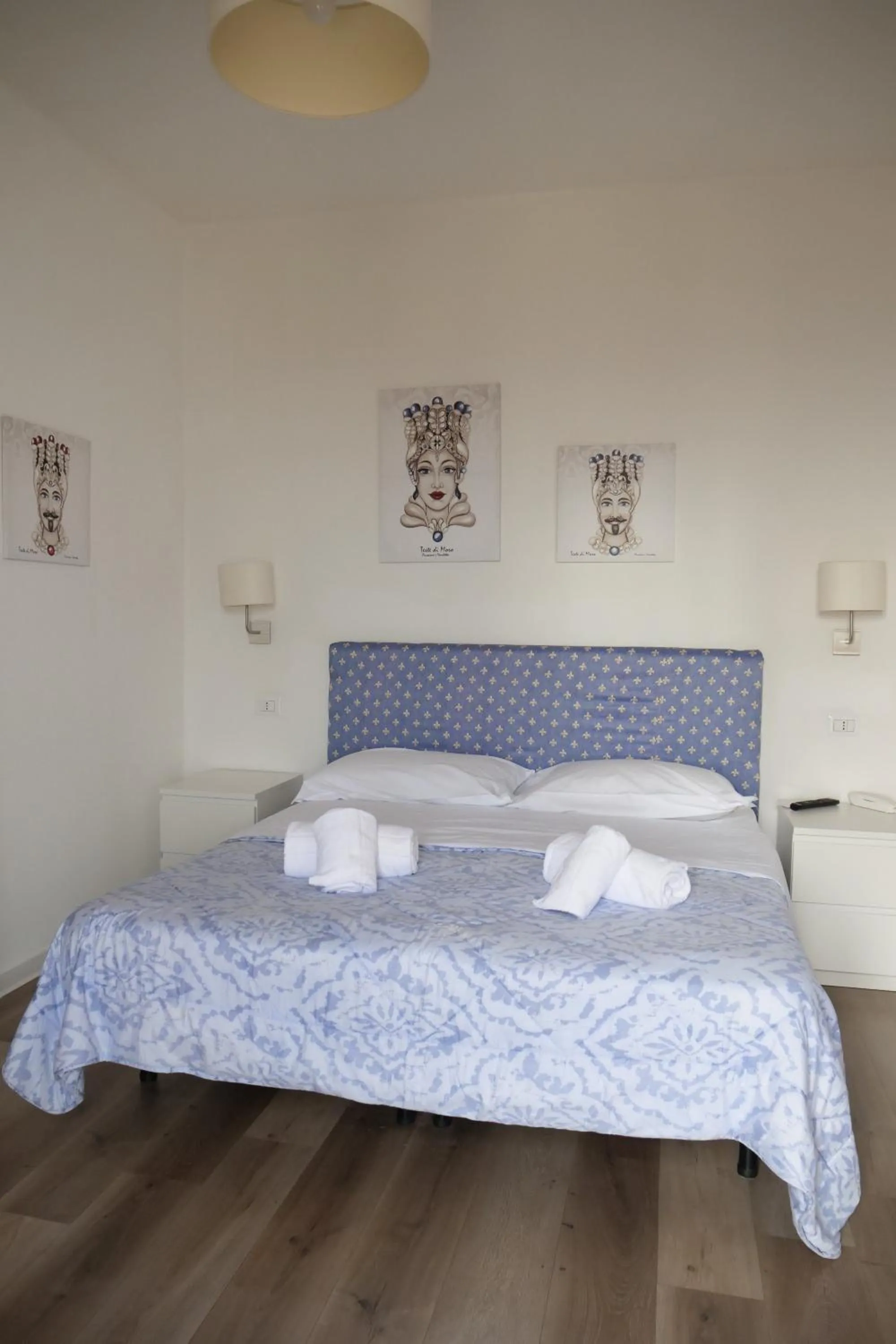 Bedroom, Bed in Hotel Elios Tao