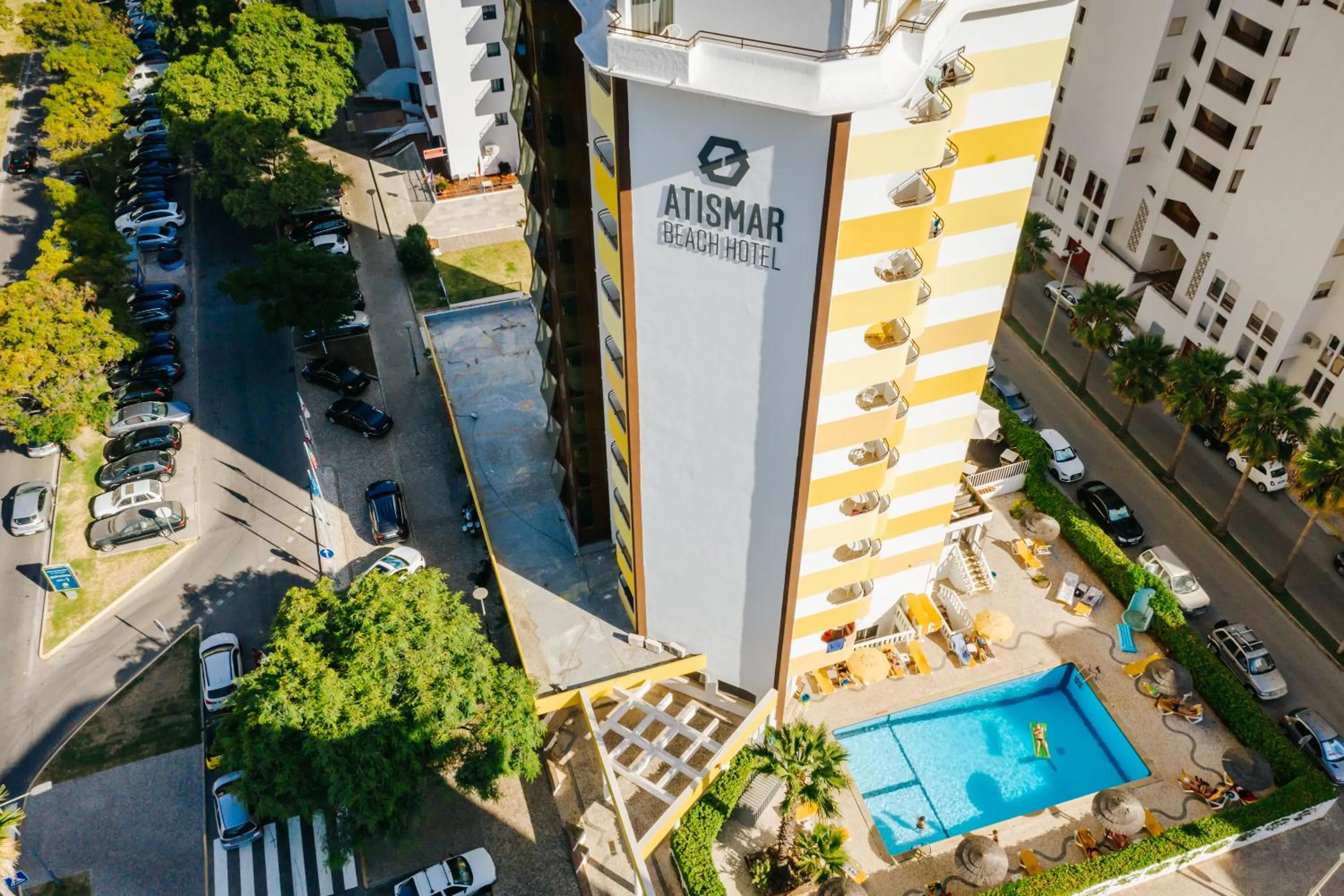 Bird's eye view in Hotel Atismar