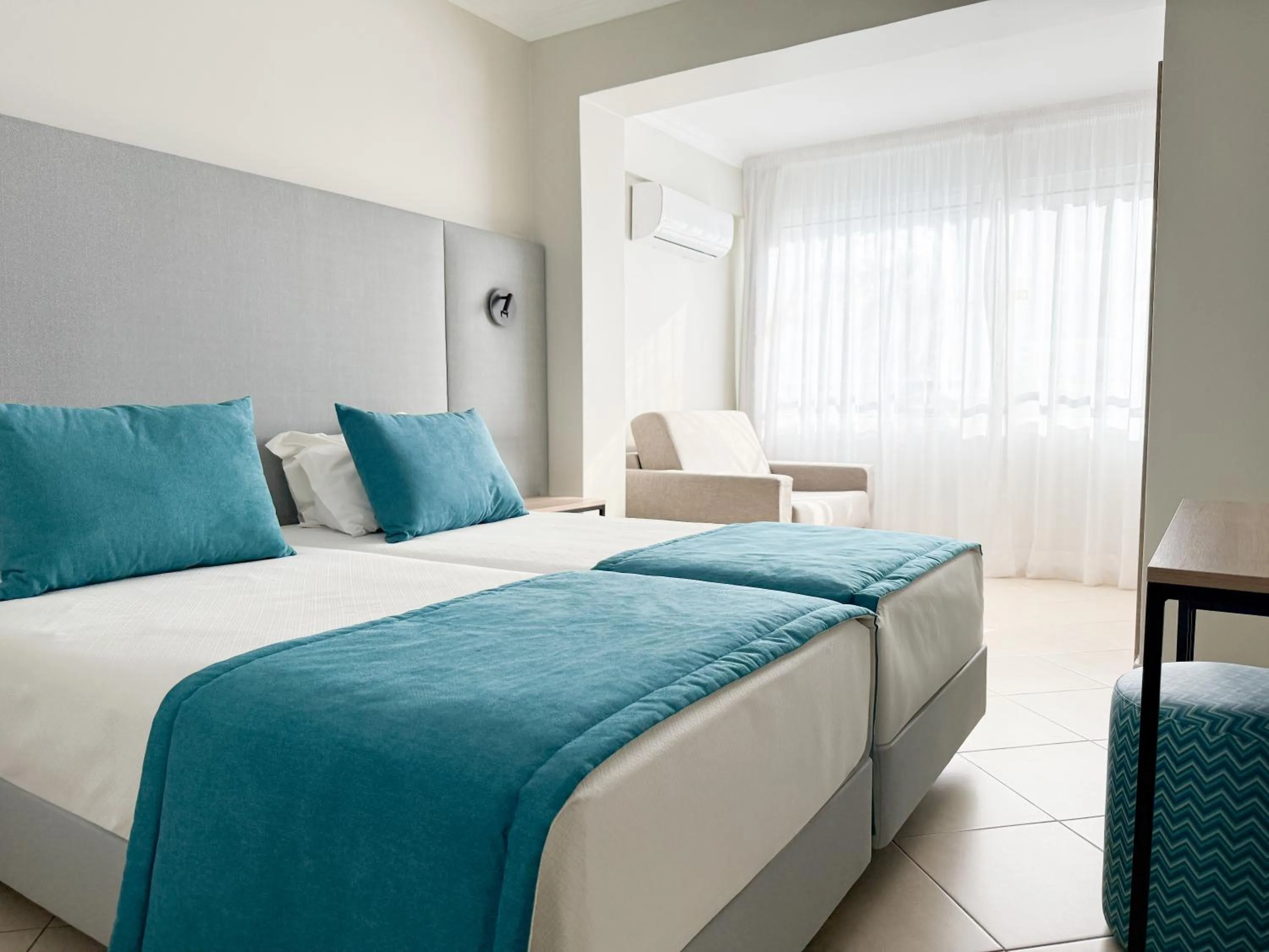 Bed in Hotel Atismar