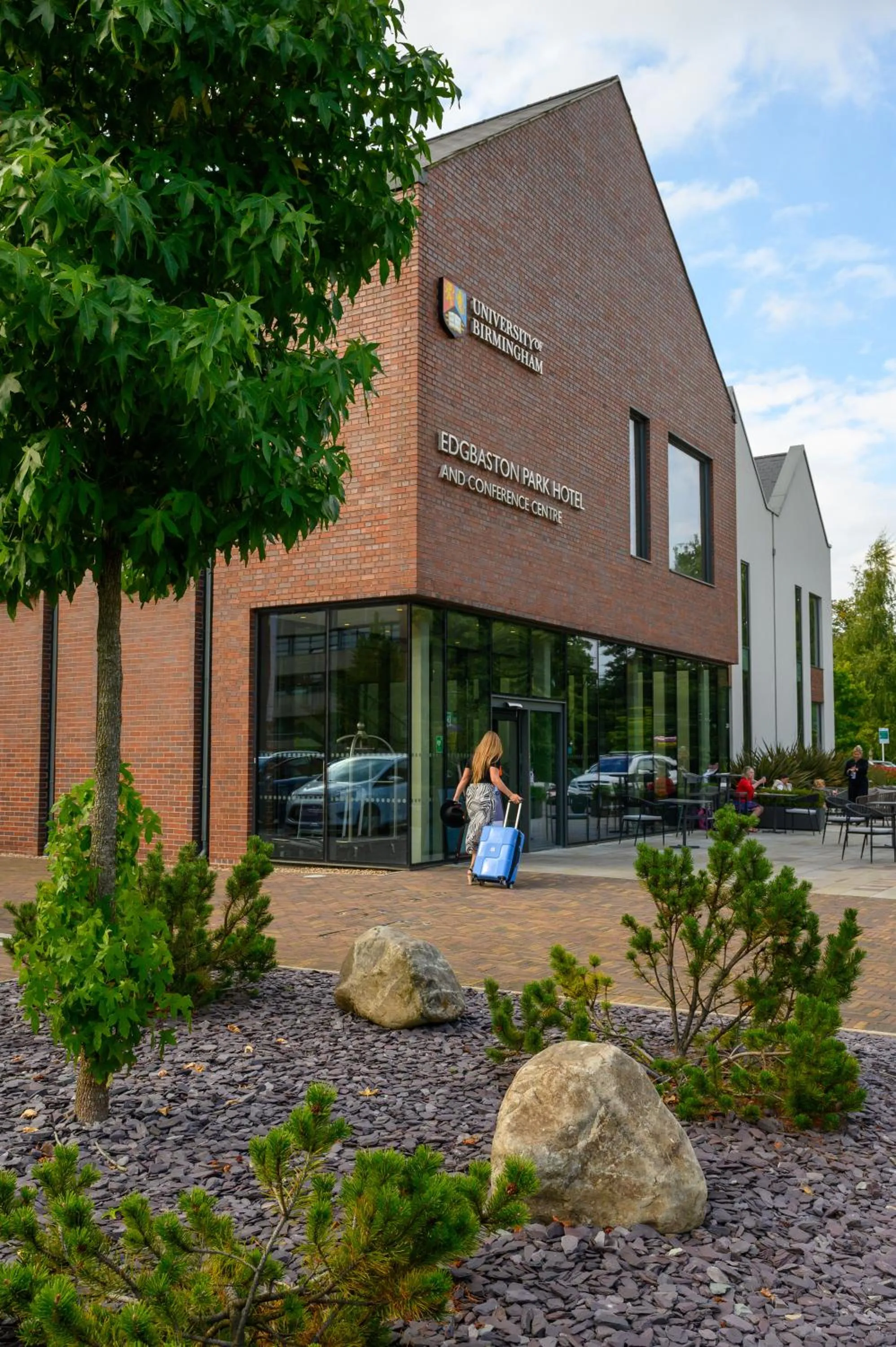 Property building in Edgbaston Park Hotel Birmingham