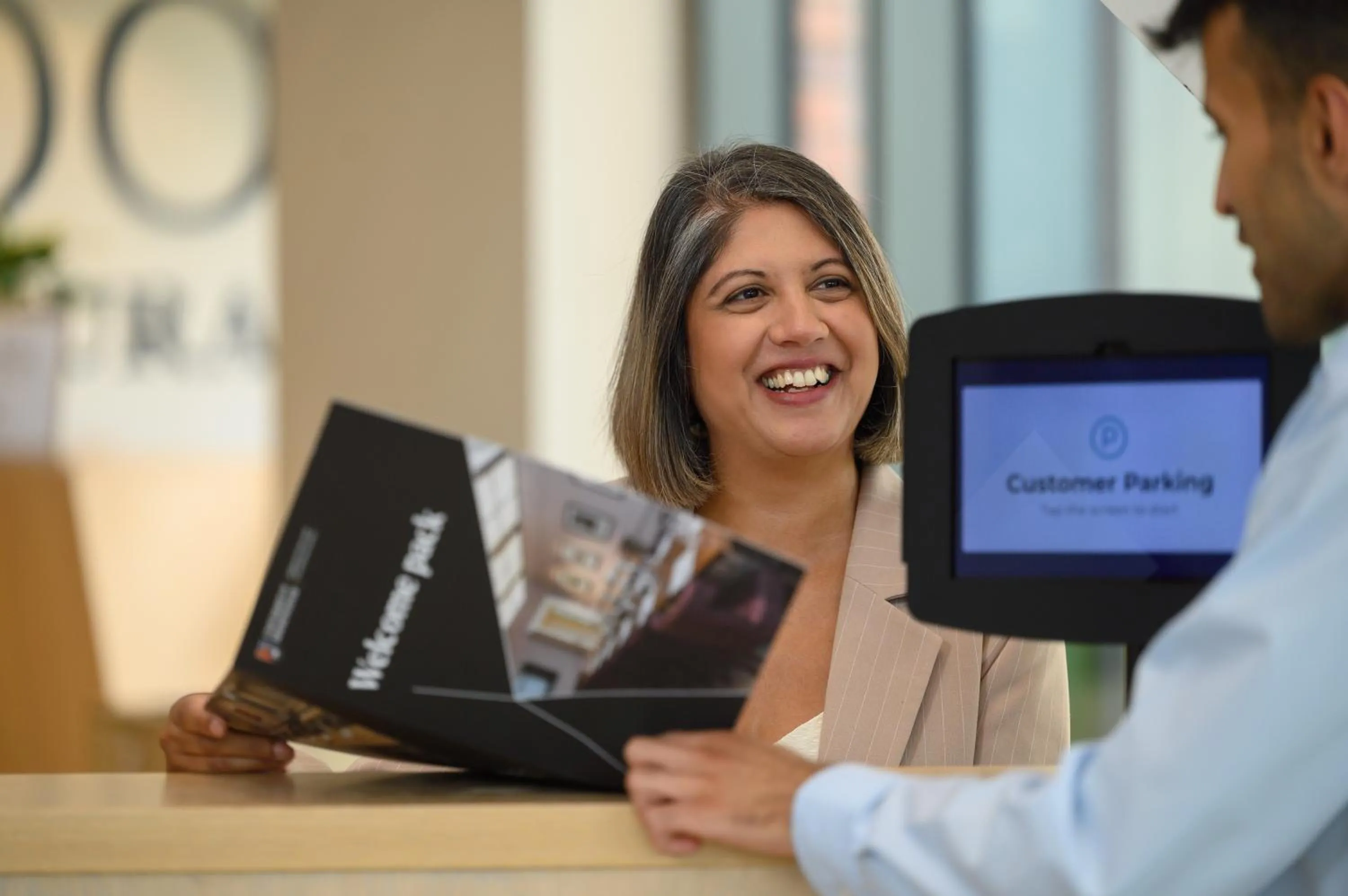 Lobby or reception in Edgbaston Park Hotel Birmingham