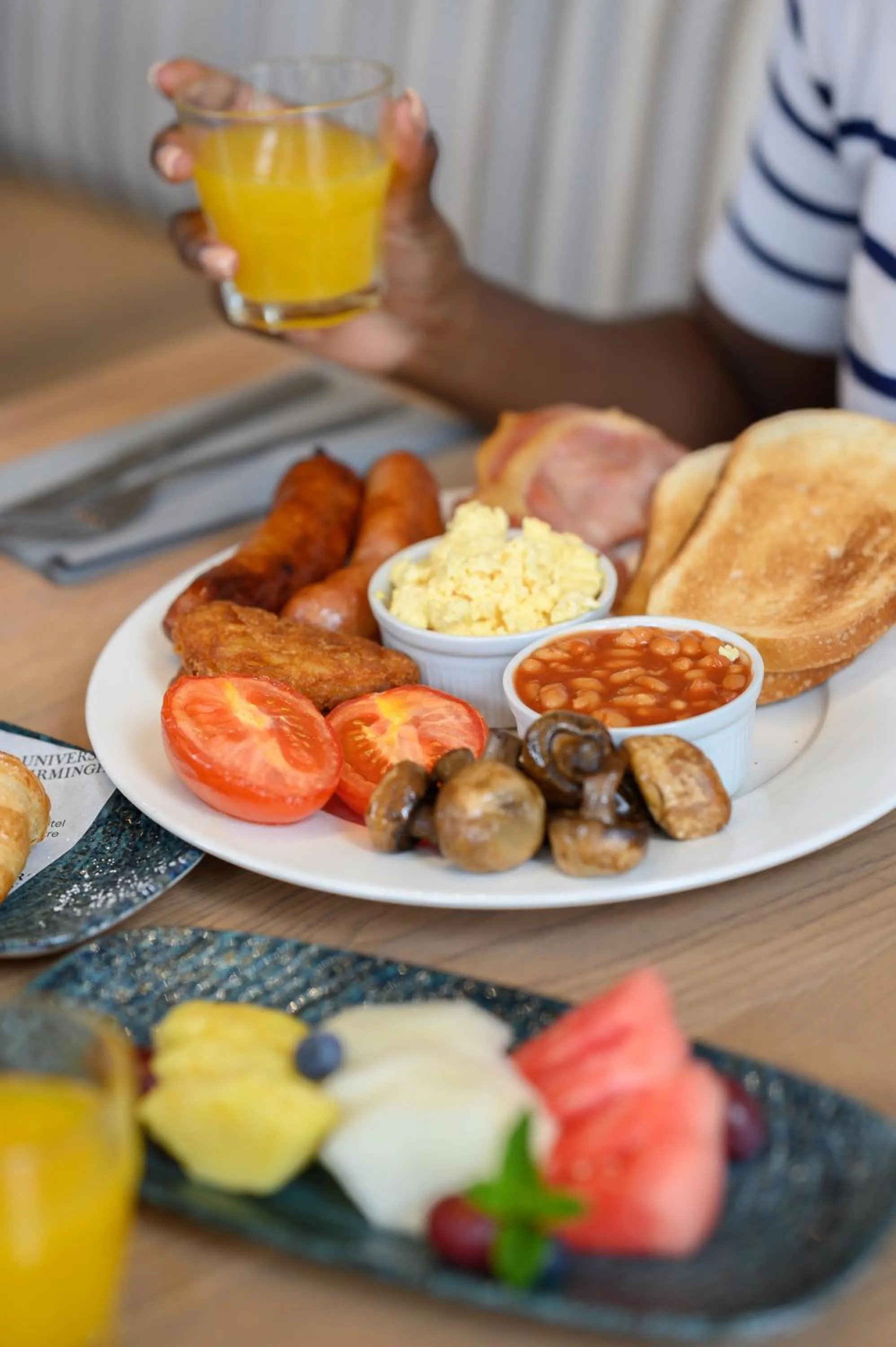 Breakfast in Edgbaston Park Hotel Birmingham