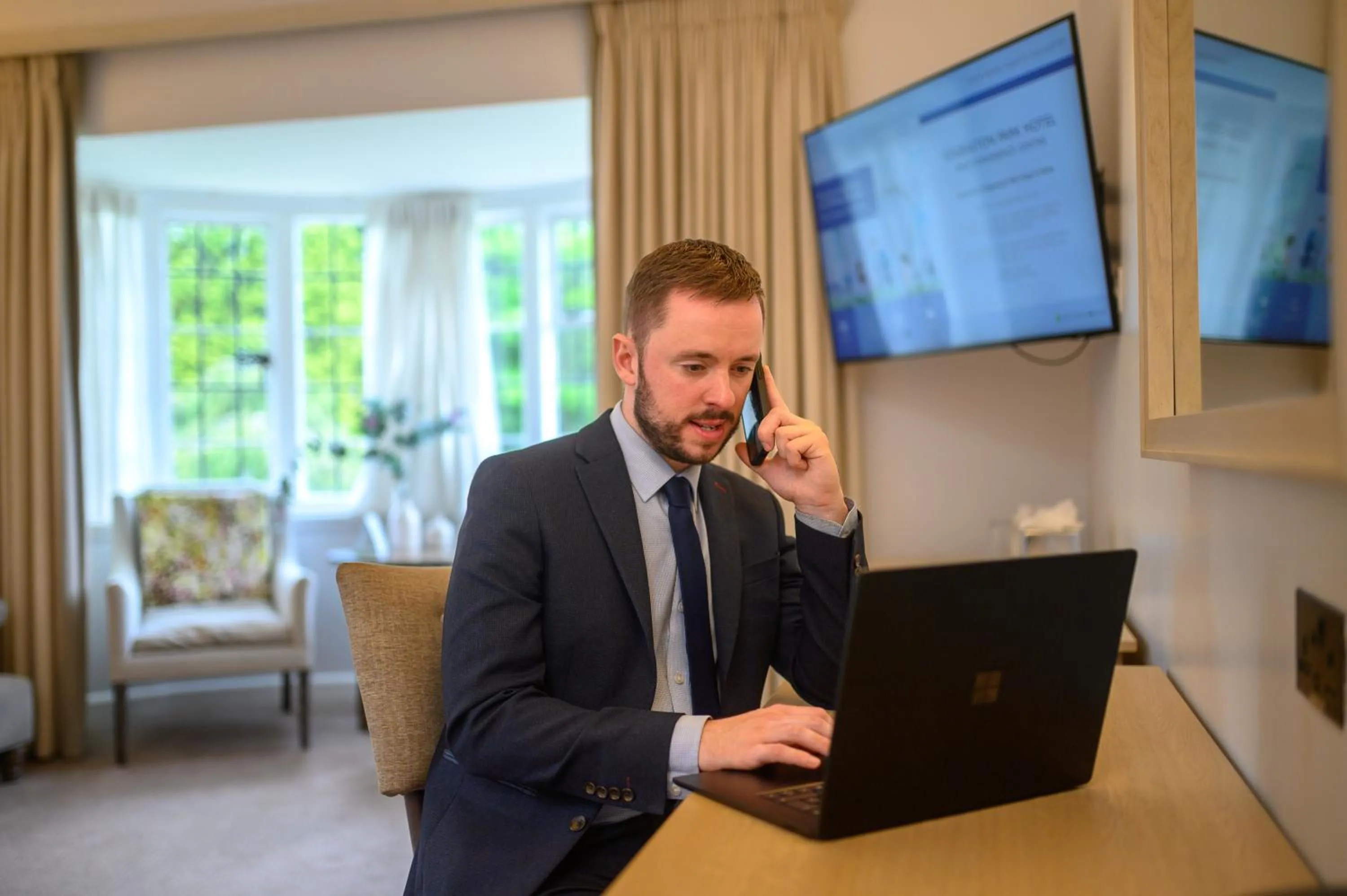 Bedroom in Edgbaston Park Hotel Birmingham