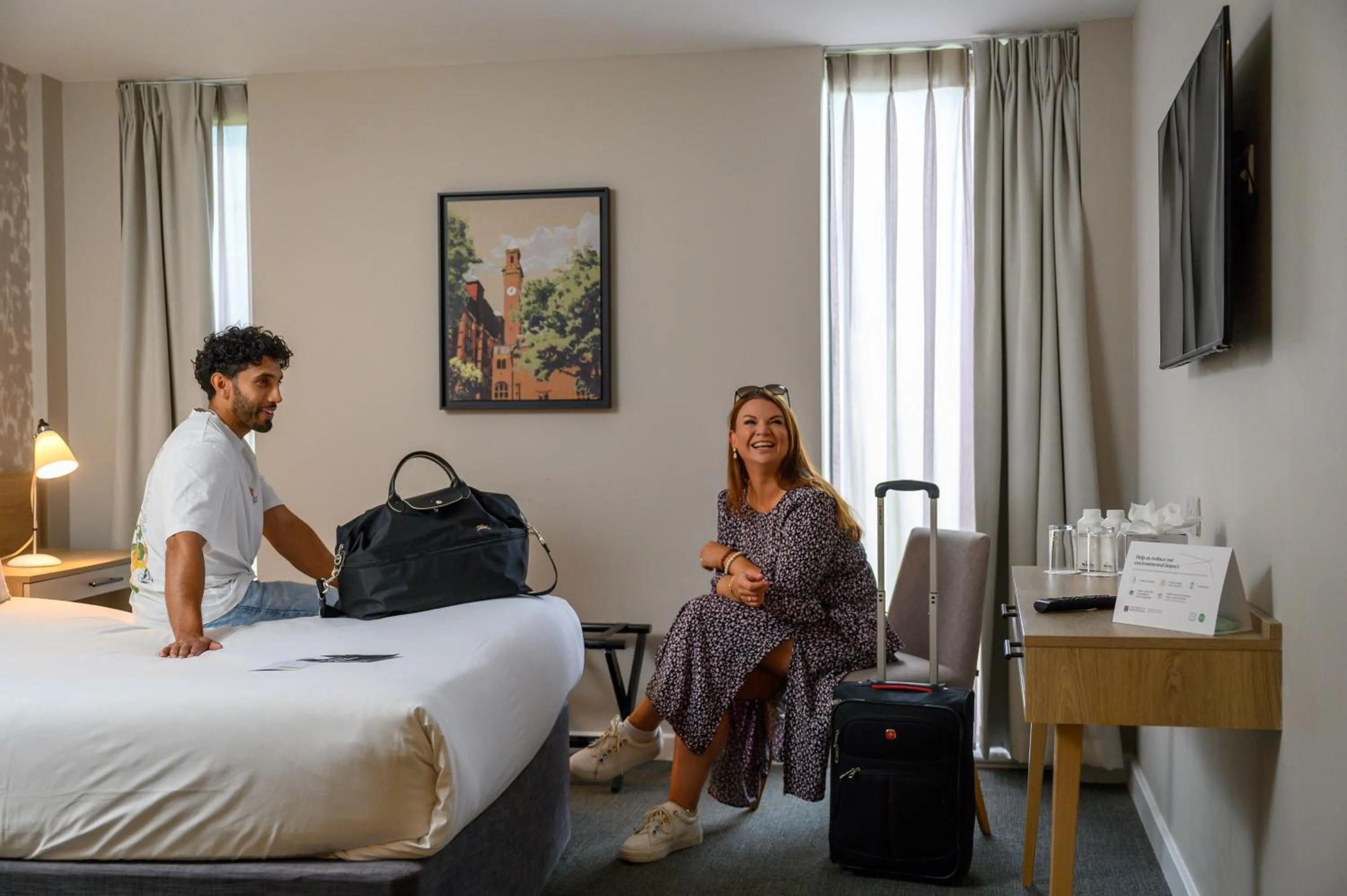 Bed in Edgbaston Park Hotel Birmingham