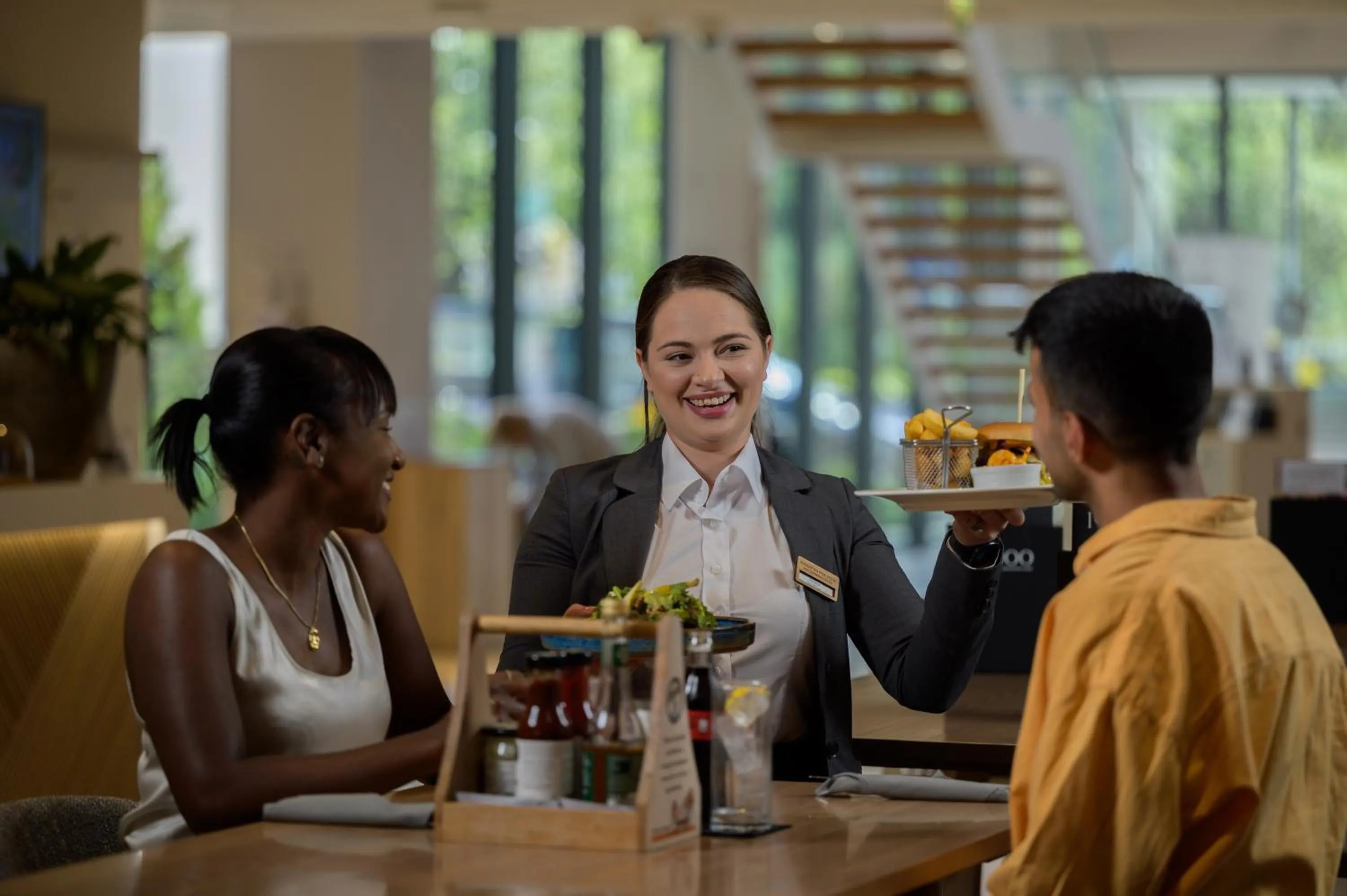 Restaurant/places to eat in Edgbaston Park Hotel Birmingham