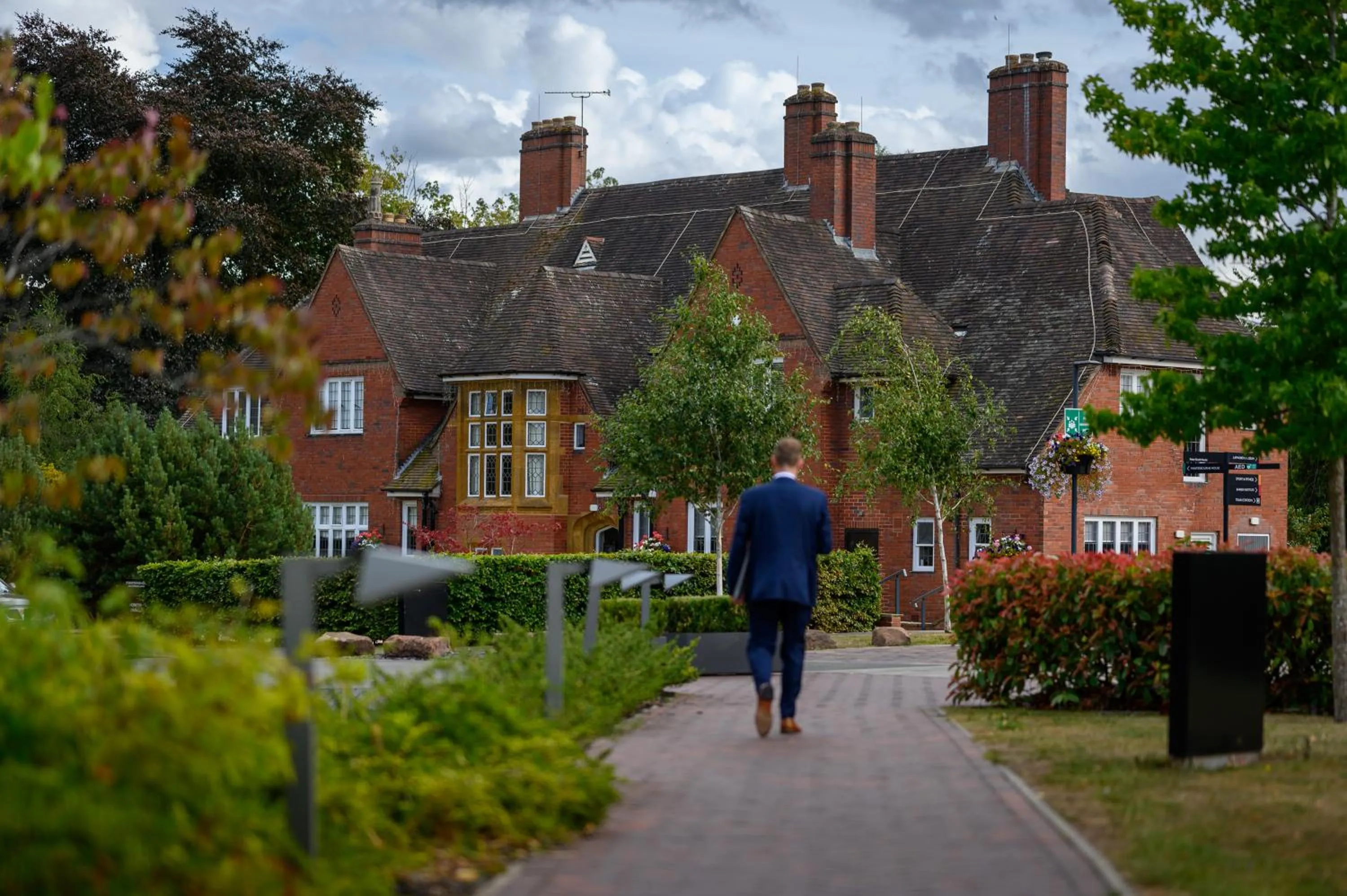 Property building in Edgbaston Park Hotel Birmingham