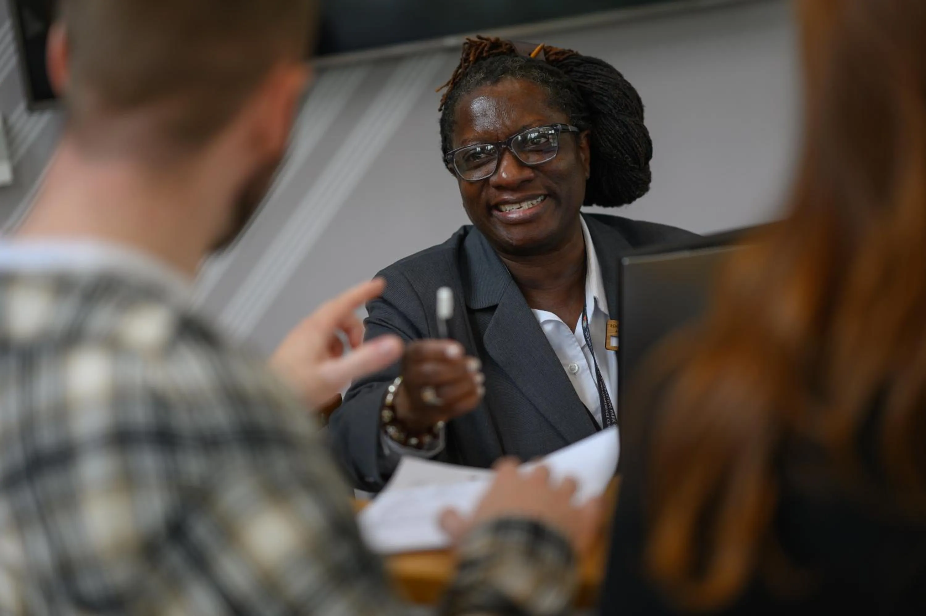 People in Edgbaston Park Hotel Birmingham