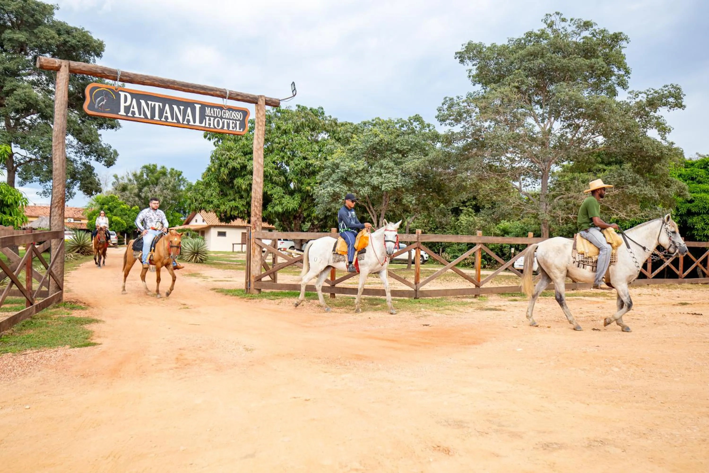 Facade/entrance in Hotel Pantanal Mato Grosso