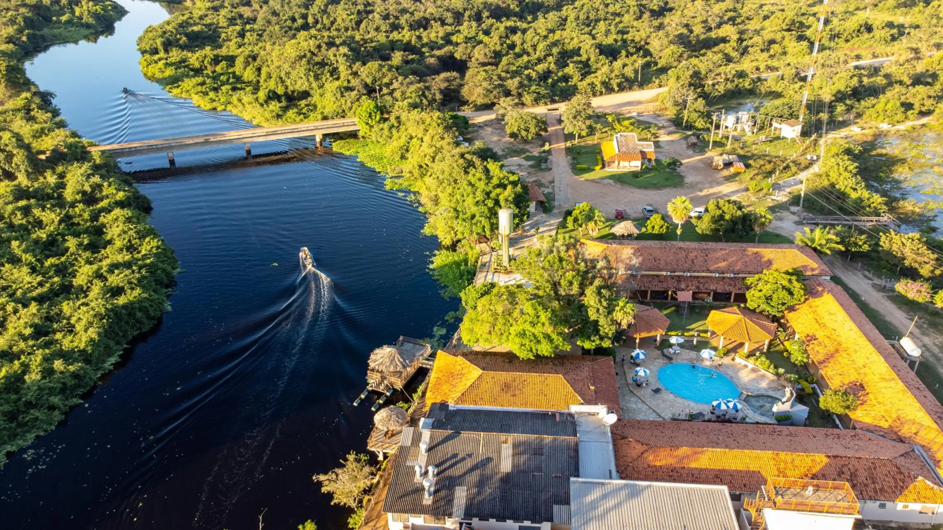 Bird's eye view in Hotel Pantanal Mato Grosso