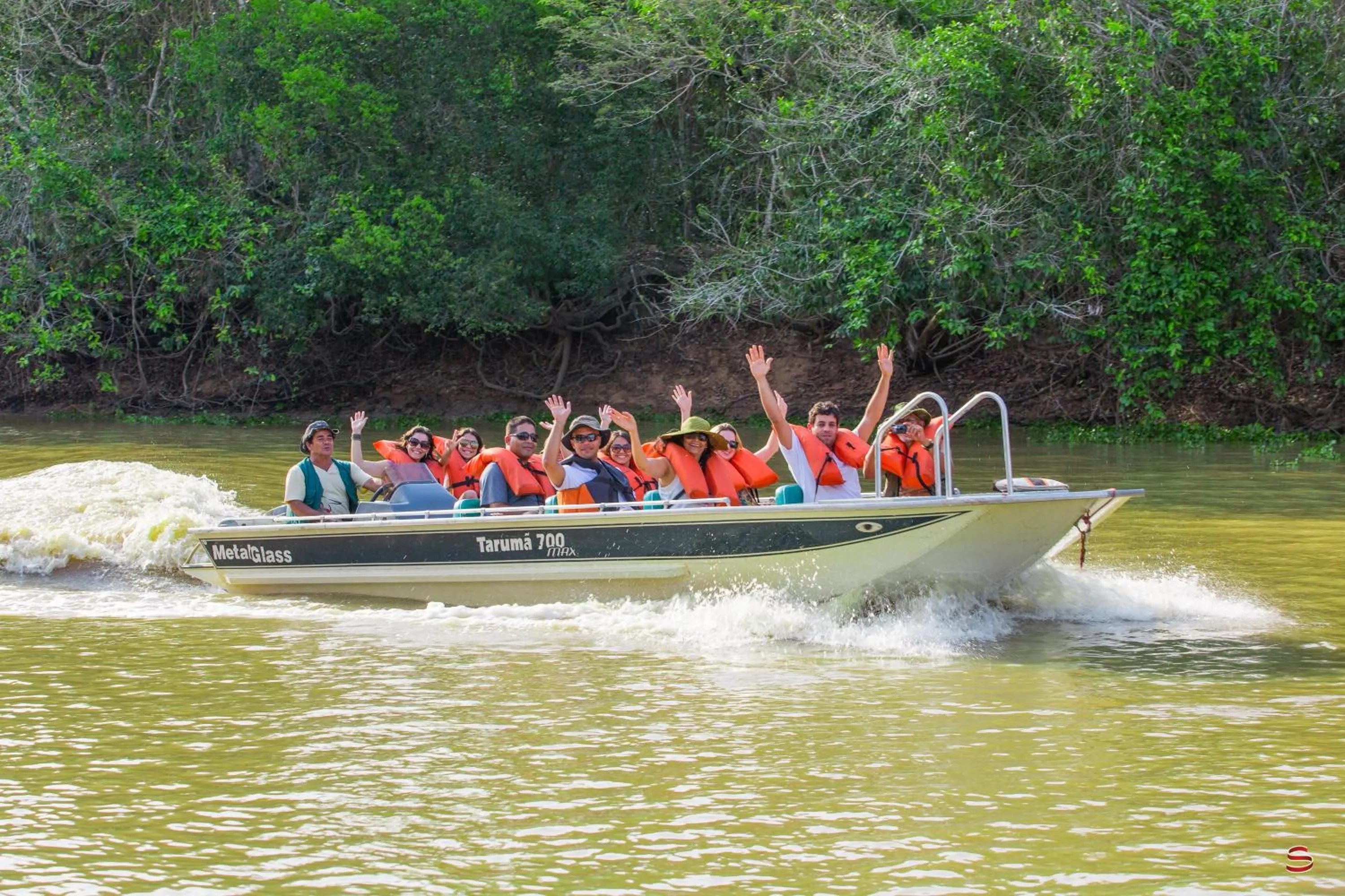 River view in Hotel Pantanal Mato Grosso