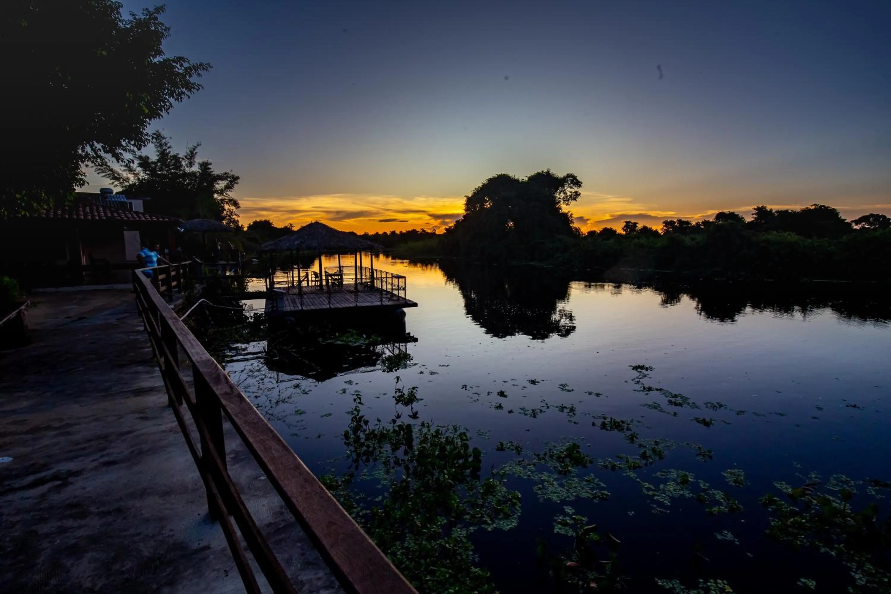 River view in Hotel Pantanal Mato Grosso