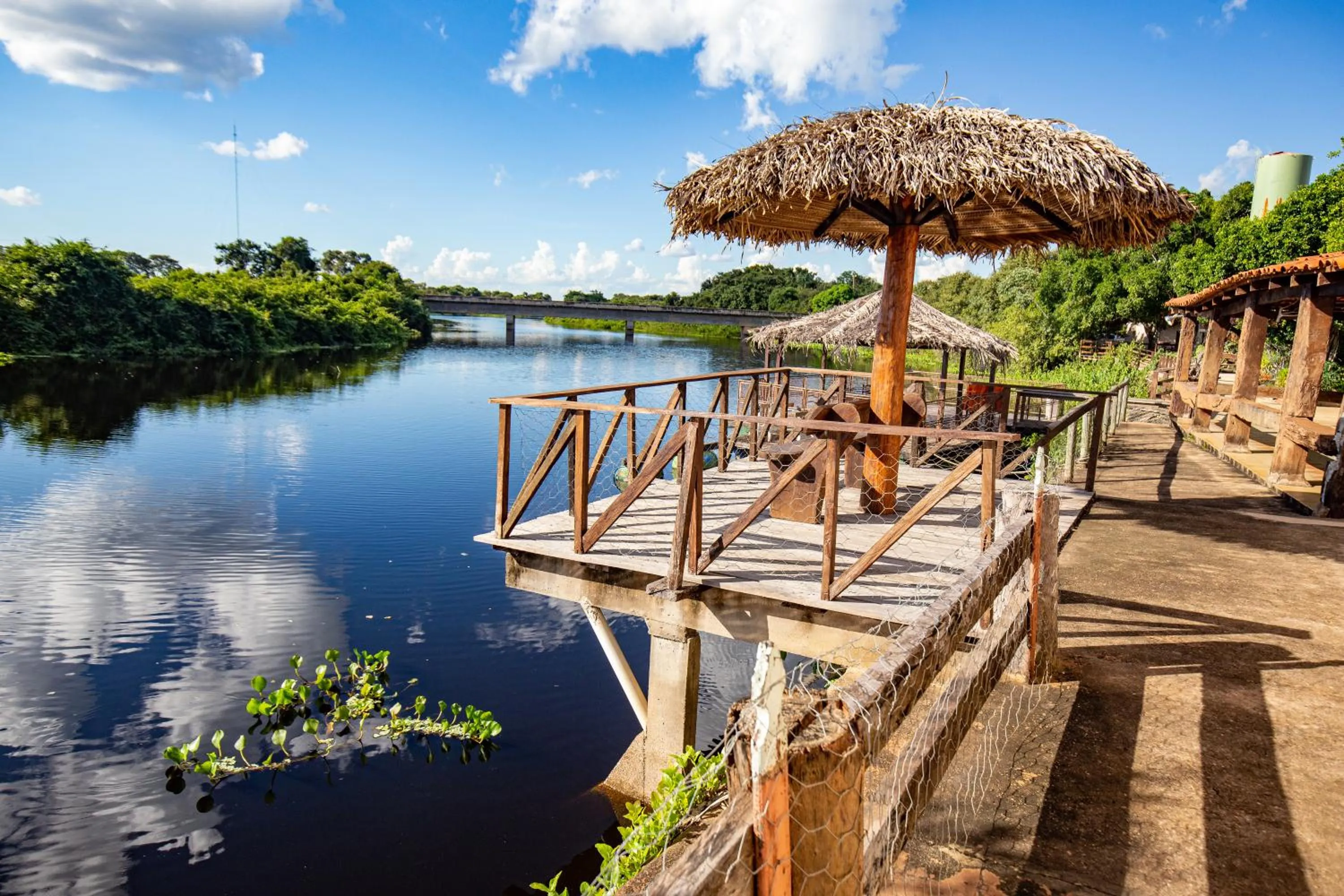 River view in Hotel Pantanal Mato Grosso