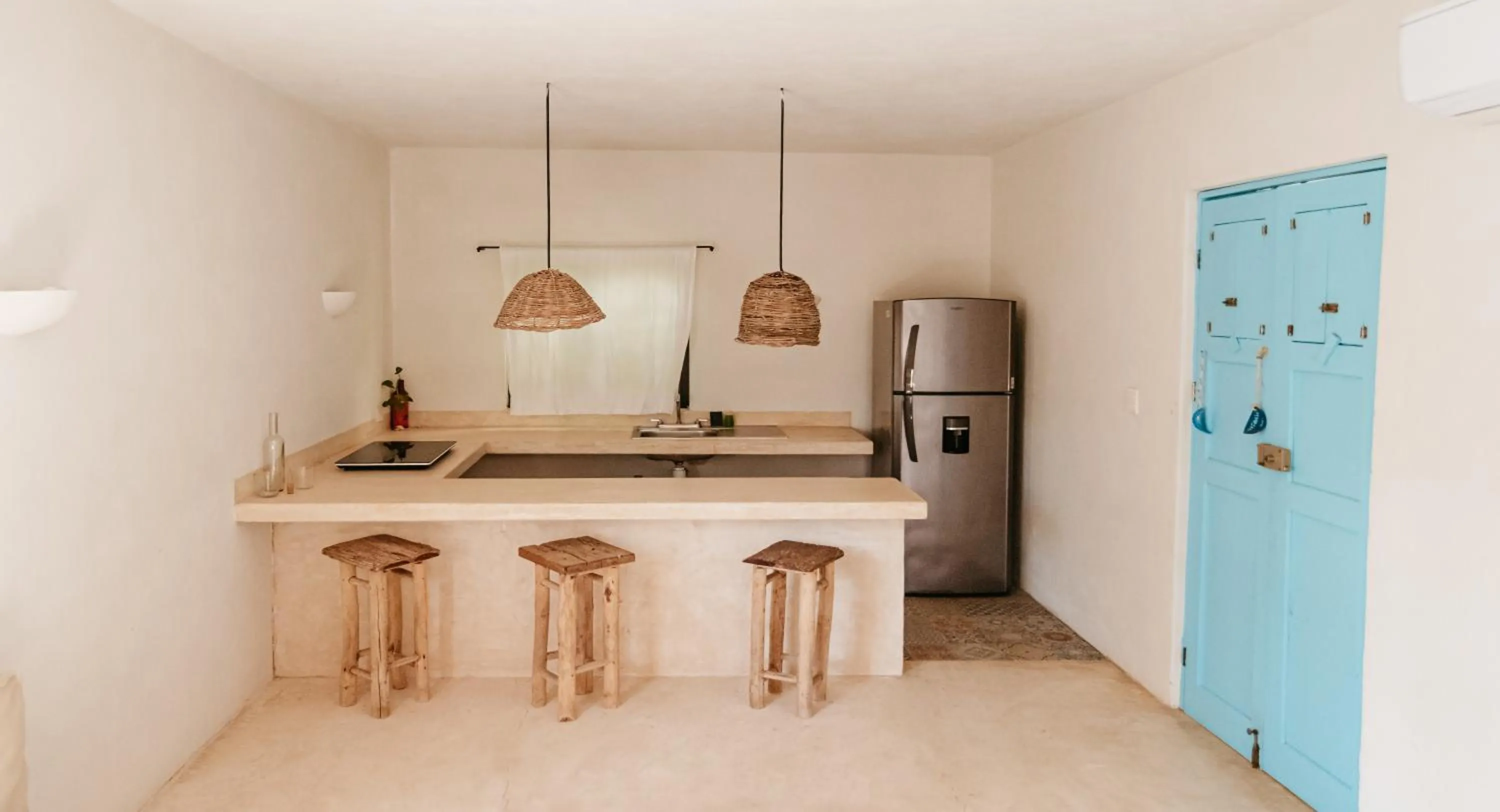 Kitchen or kitchenette in LunArena Barefoot Comfort