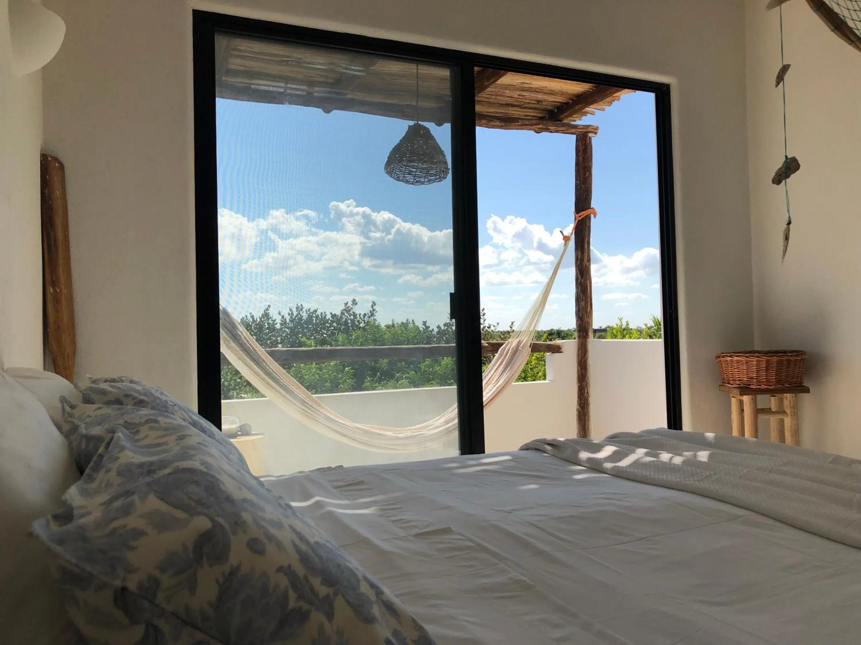 View (from property/room), Bed in LunArena Barefoot Comfort