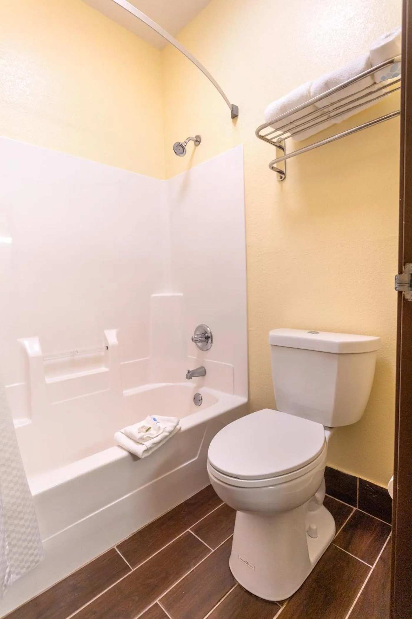 Bathroom in Super 8 by Wyndham Big Rapids