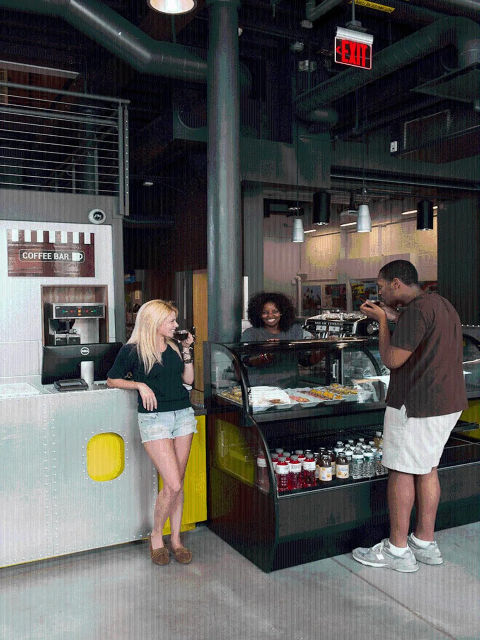 Food and drinks in HI Boston Hostel