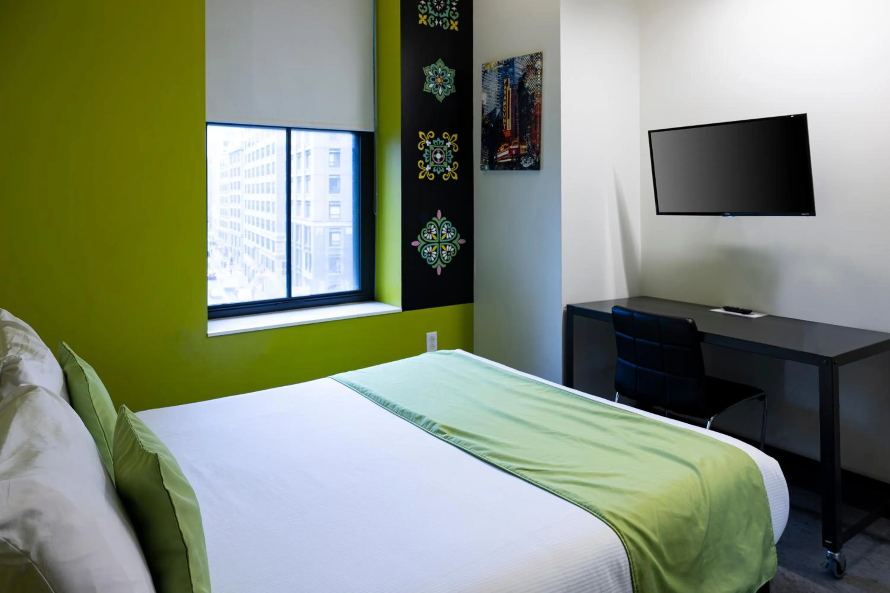 Bed in HI Boston Hostel