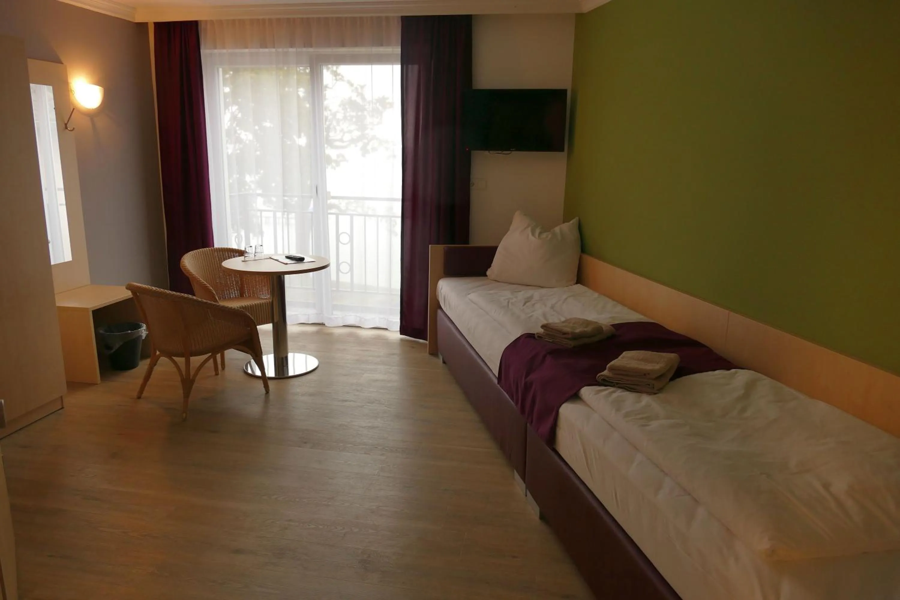 Bed in Seehotel Bad Kleinen