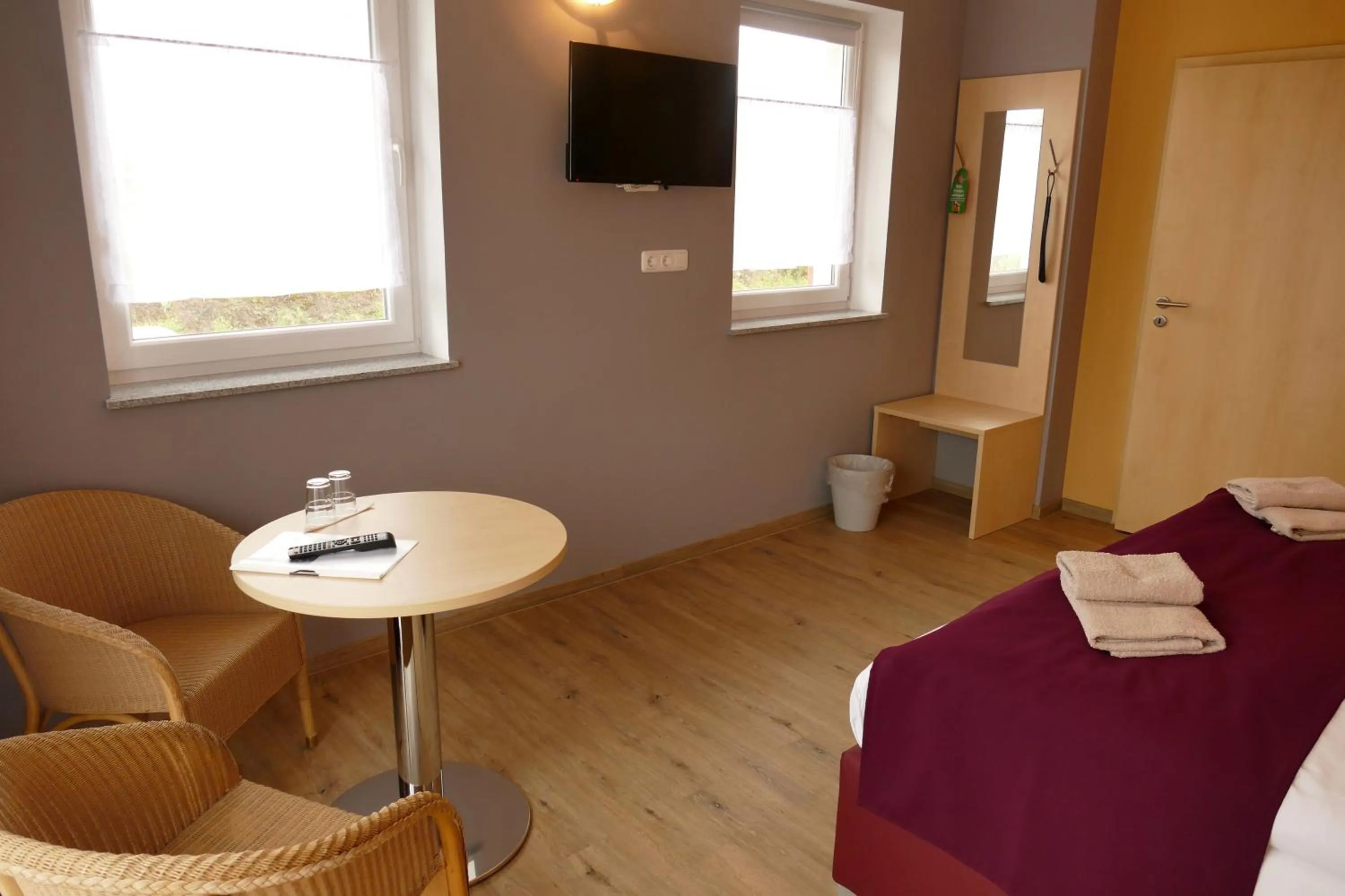 TV and multimedia, Bed in Seehotel Bad Kleinen