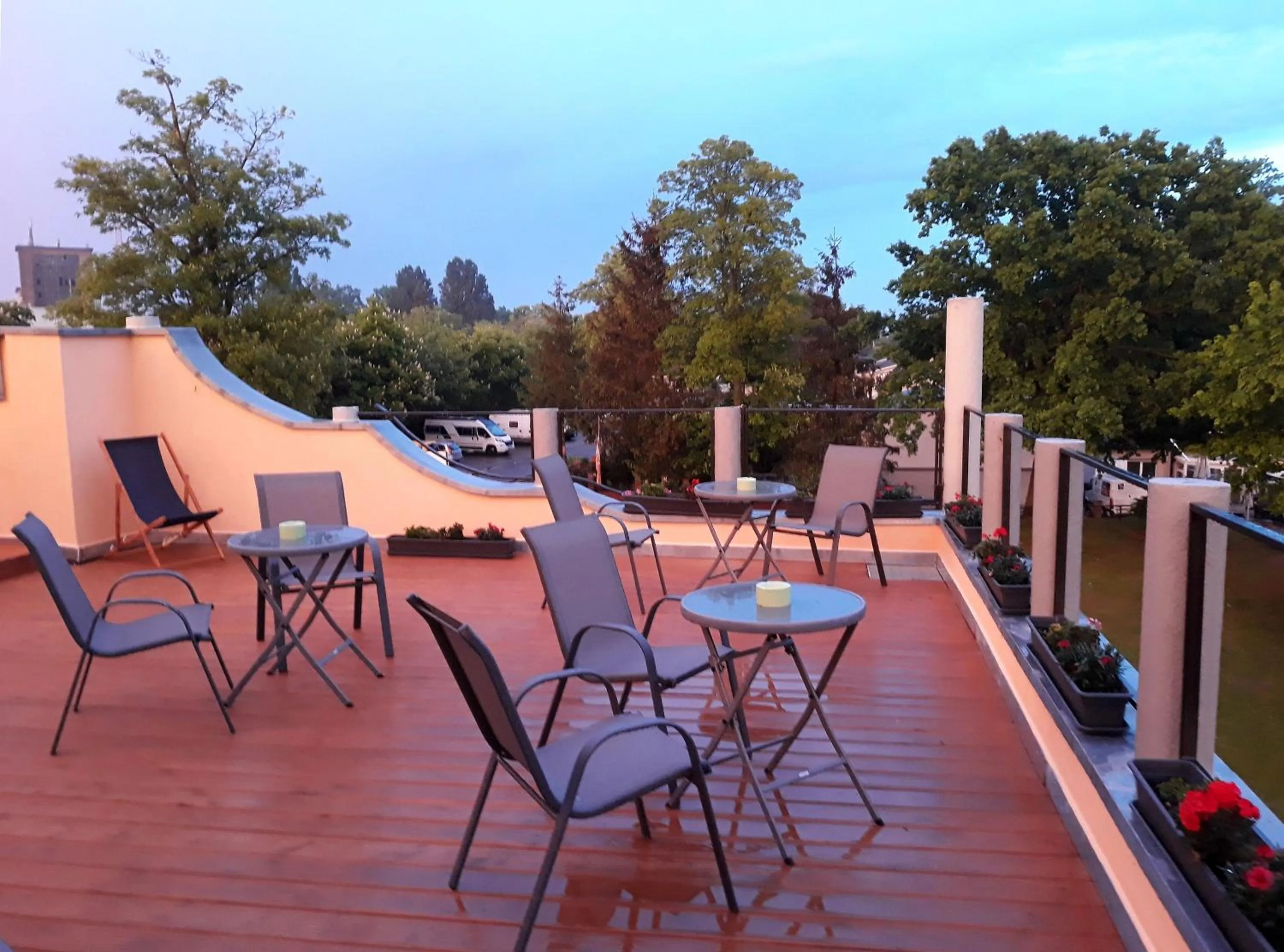 Balcony/Terrace in Seehotel Bad Kleinen