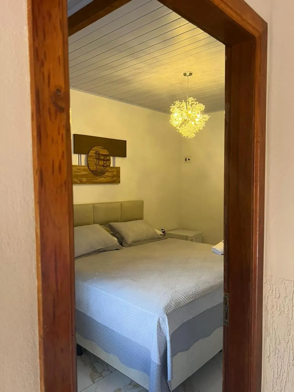 Bed in Pousada Vila Velha