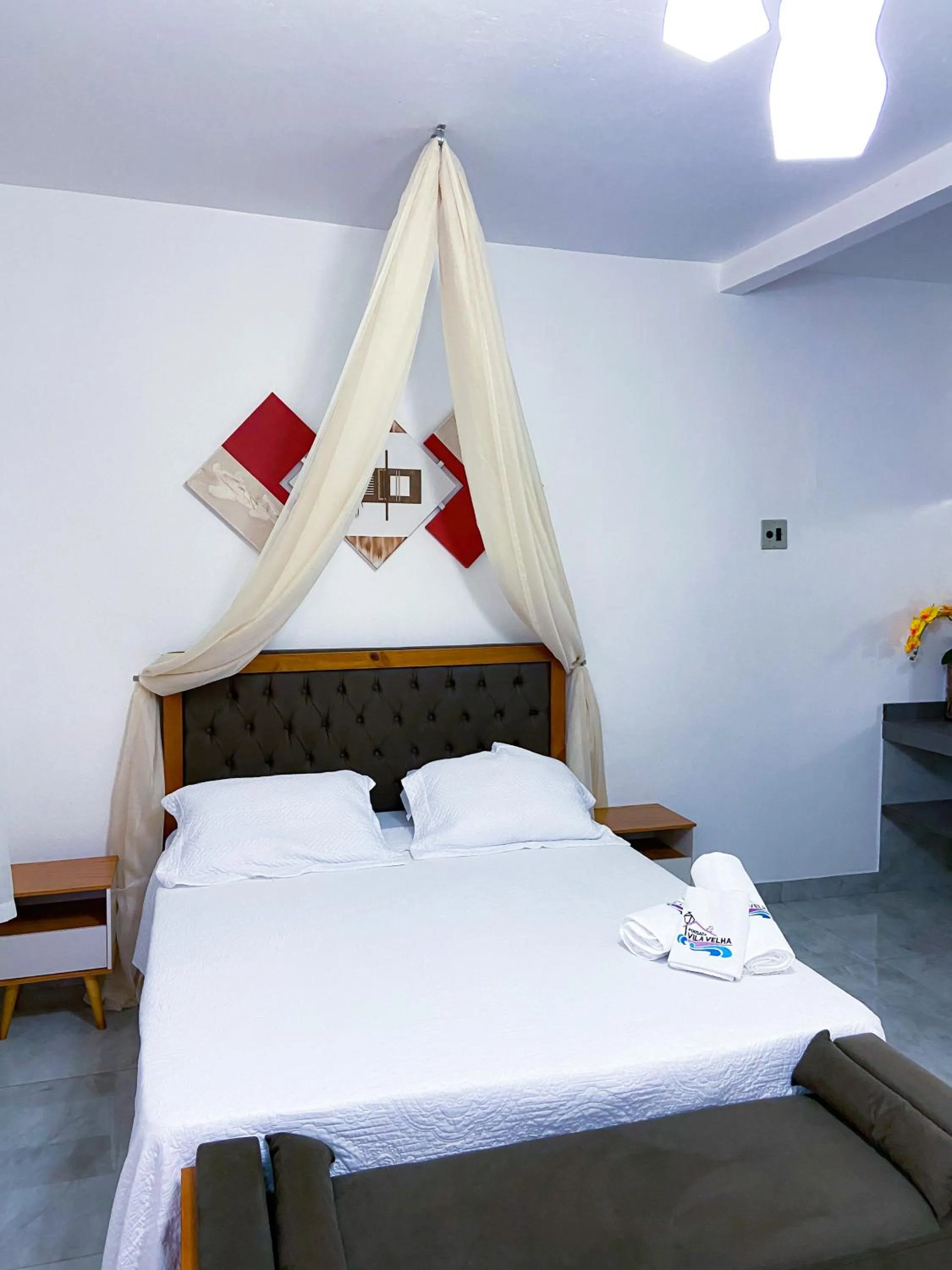 Bed in Pousada Vila Velha