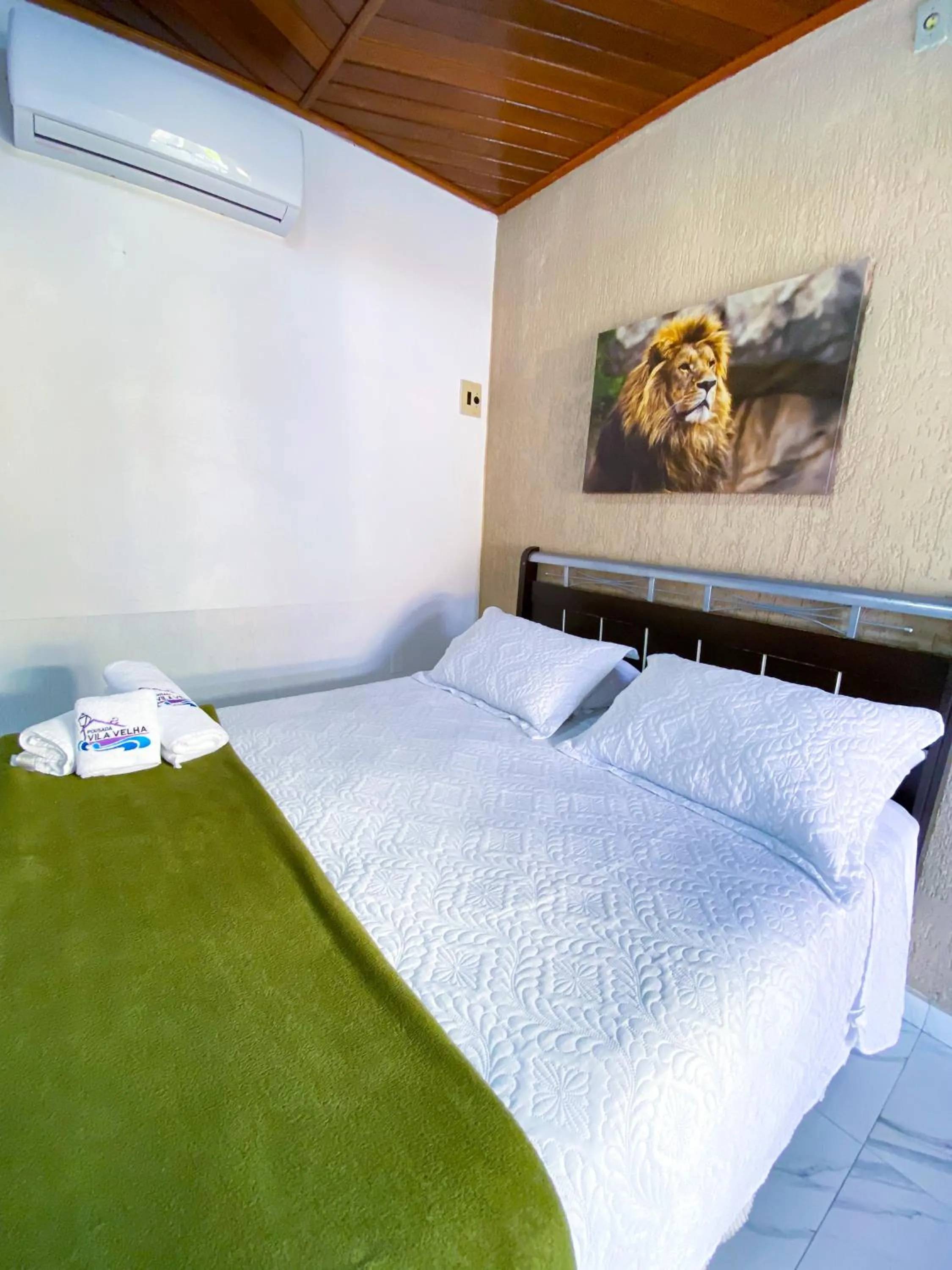 Bed in Pousada Vila Velha