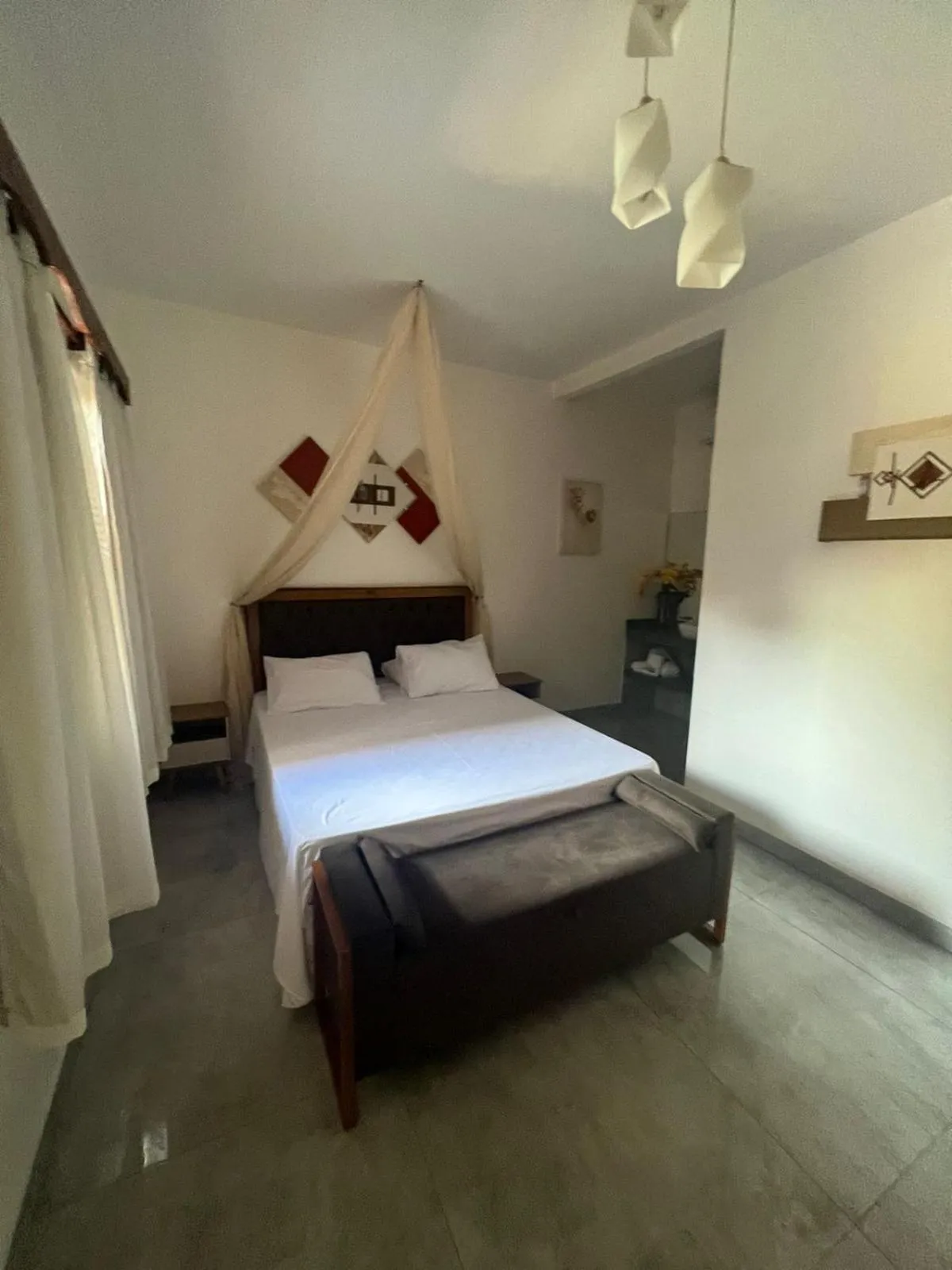 Bed in Pousada Vila Velha