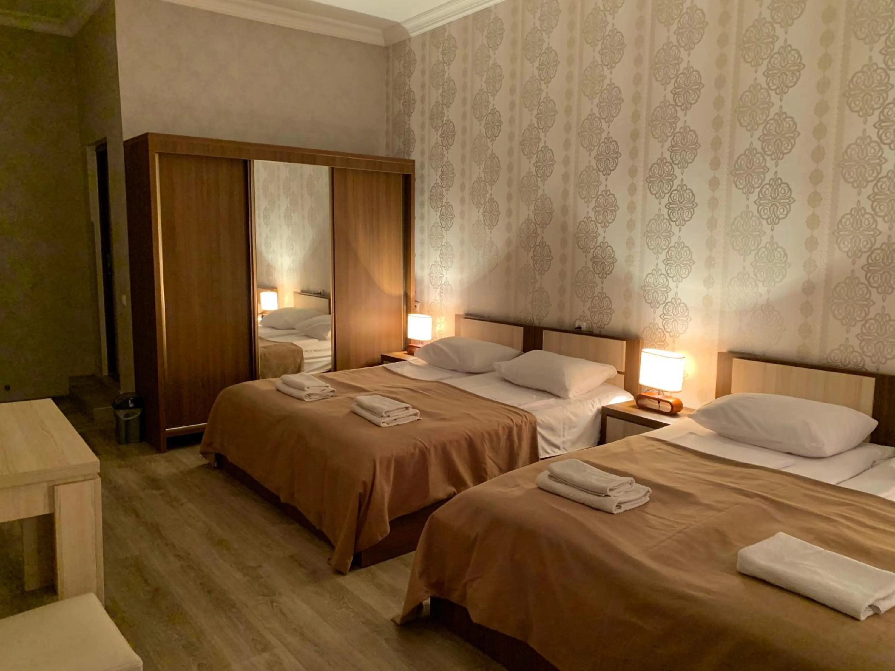 Bed in Hotel Red Bridge