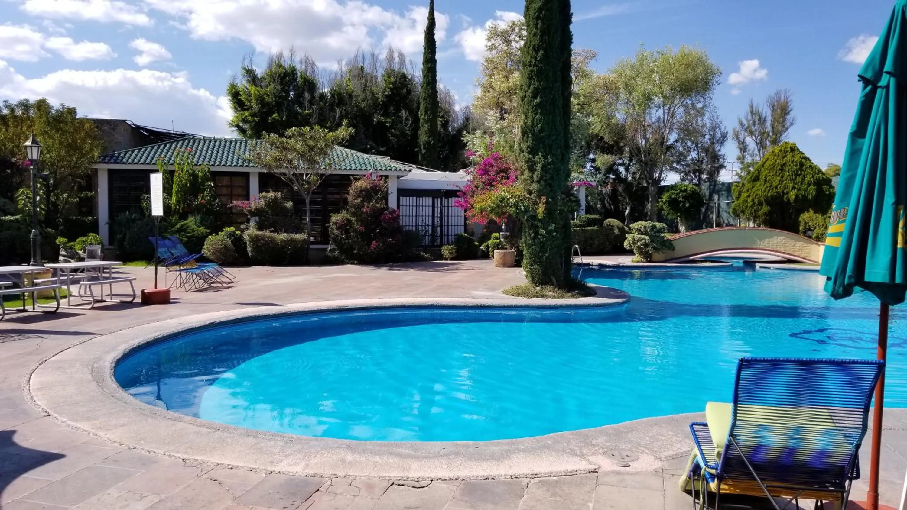 Swimming pool in Gran Hotel Hacienda De La Noria