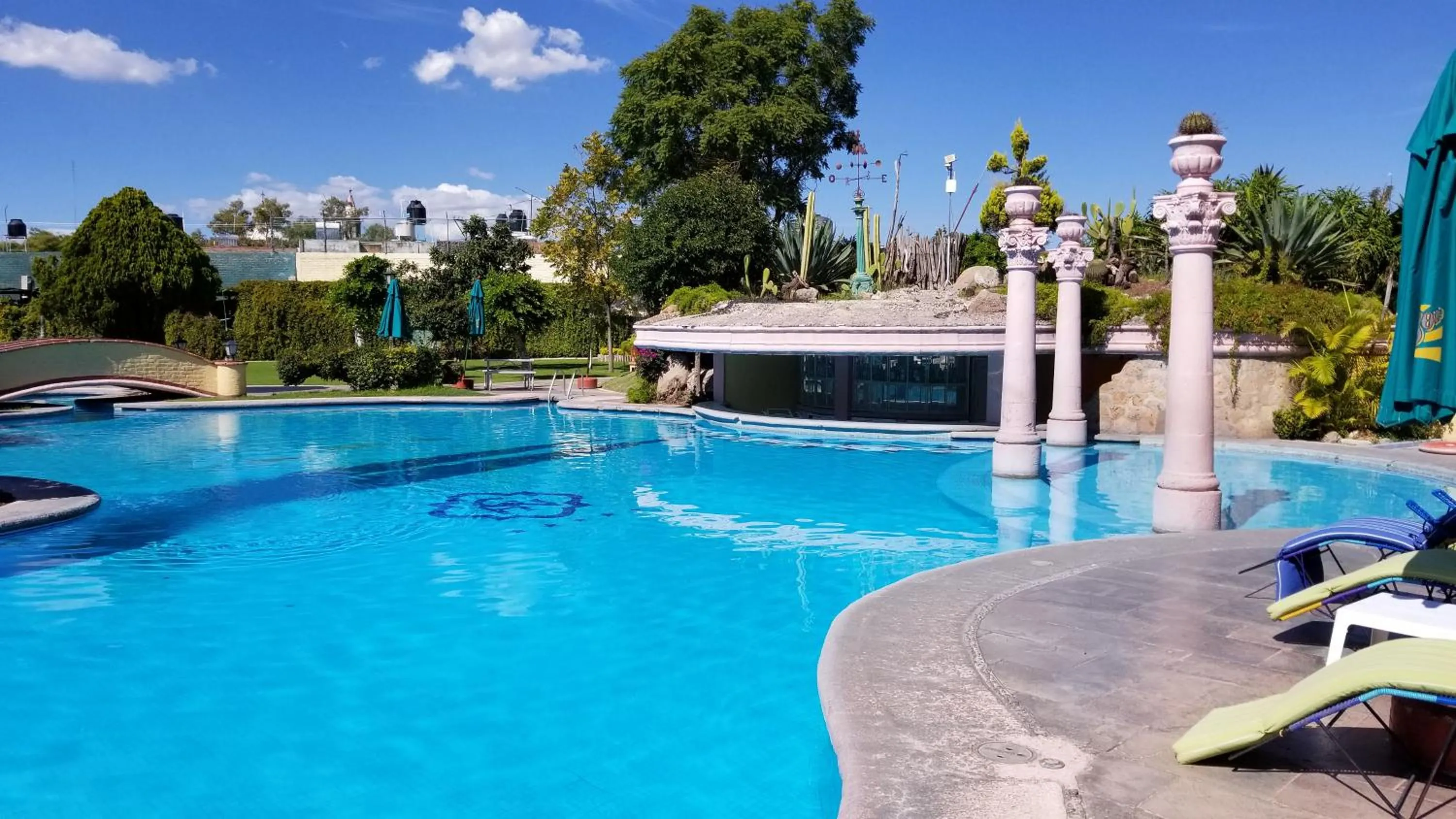 Swimming pool in Gran Hotel Hacienda De La Noria