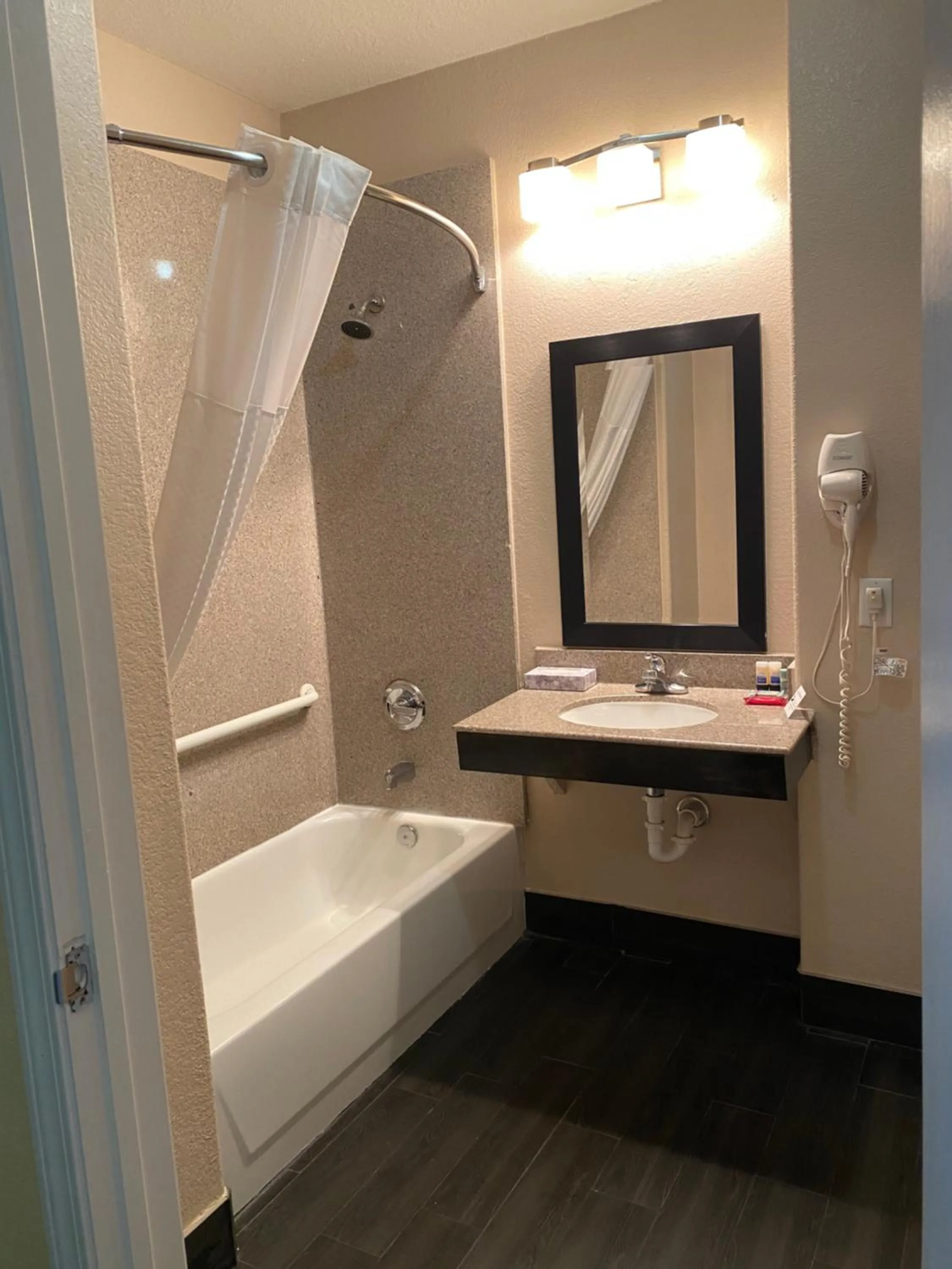 Bathroom in Galveston Beach Hotel