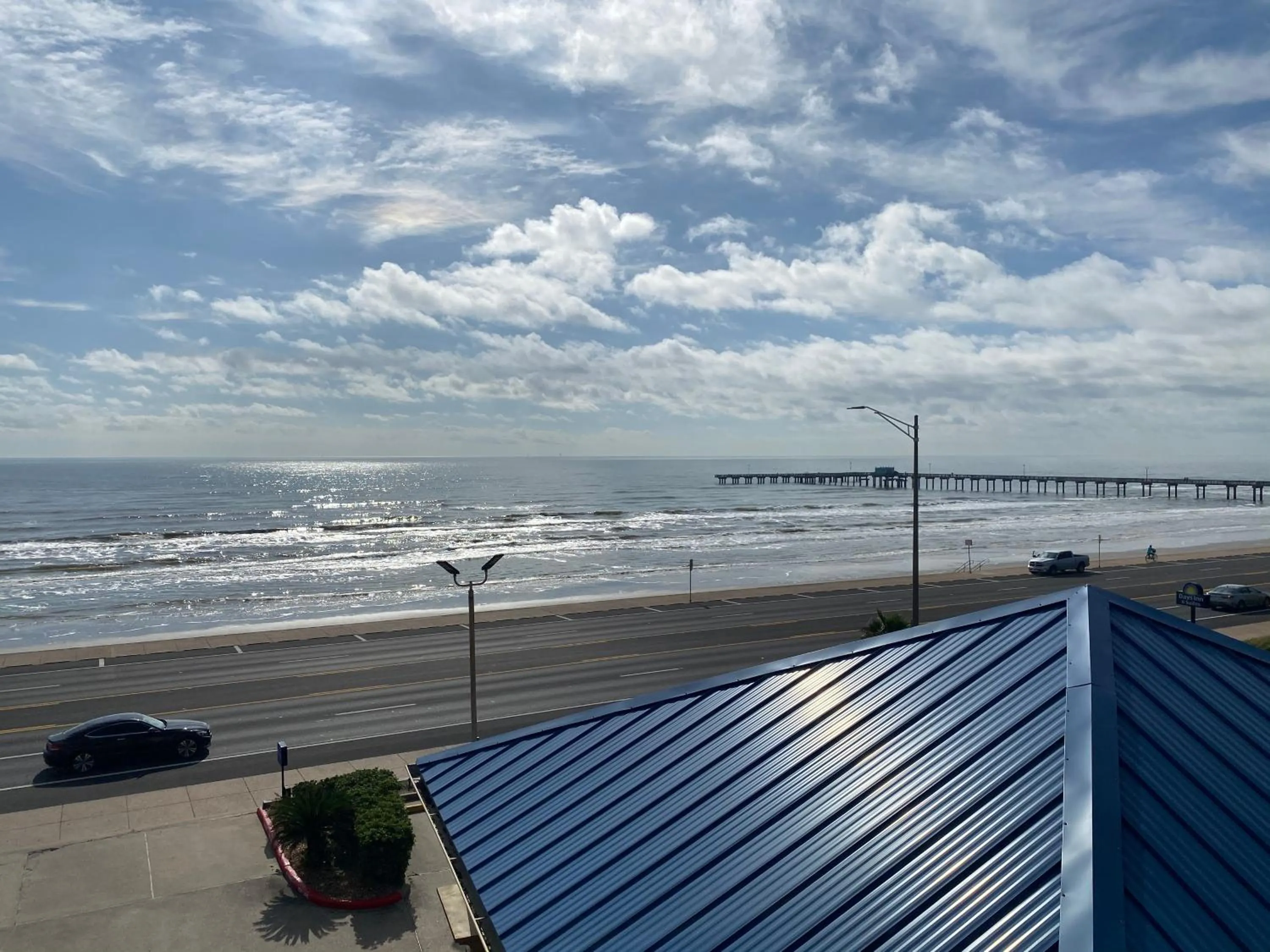 Sea view in Galveston Beach Hotel