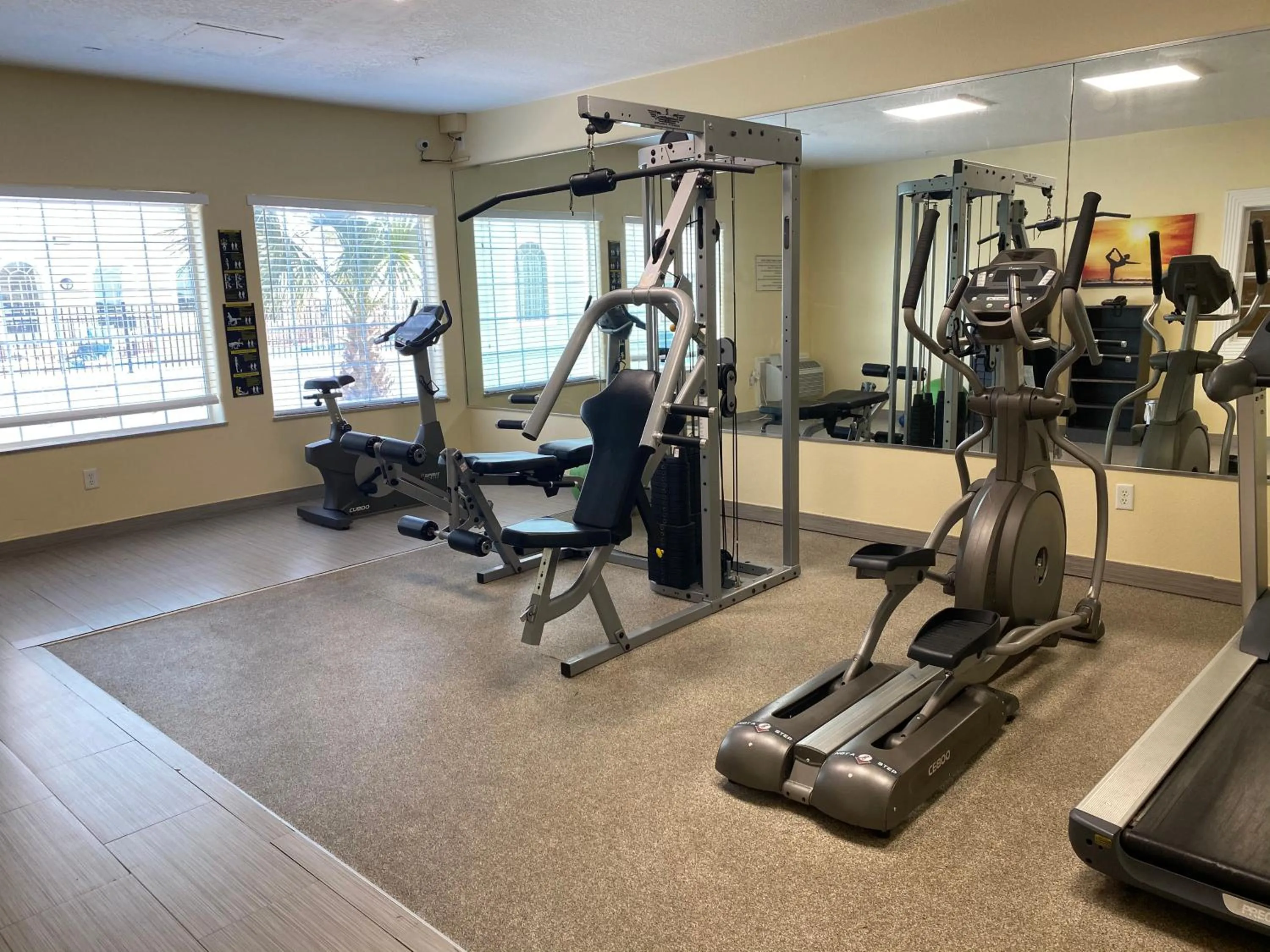 Fitness centre/facilities in Galveston Beach Hotel