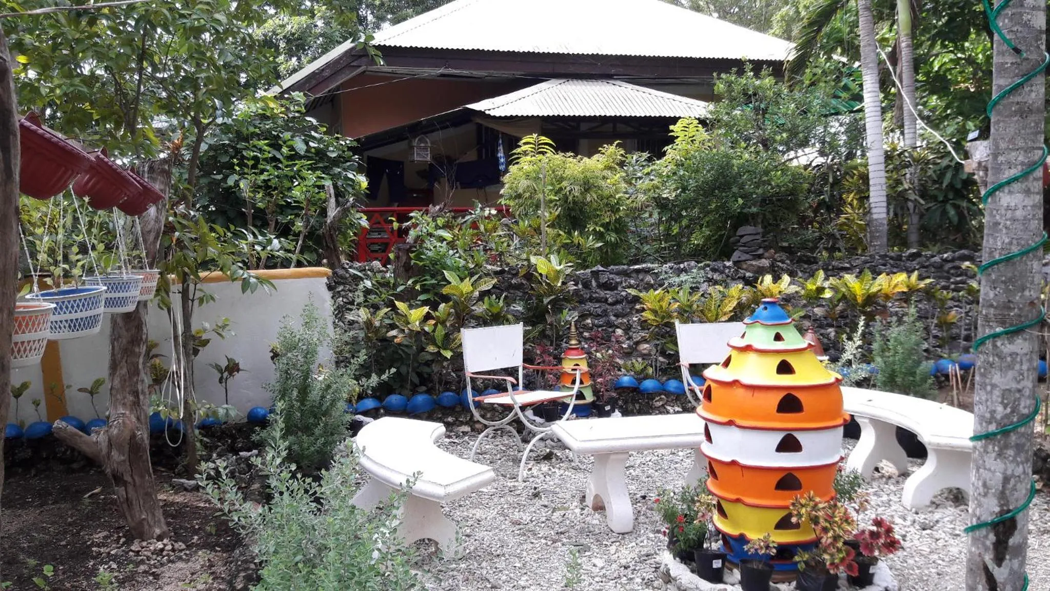 Garden in Casa de la Playa Beach Resort