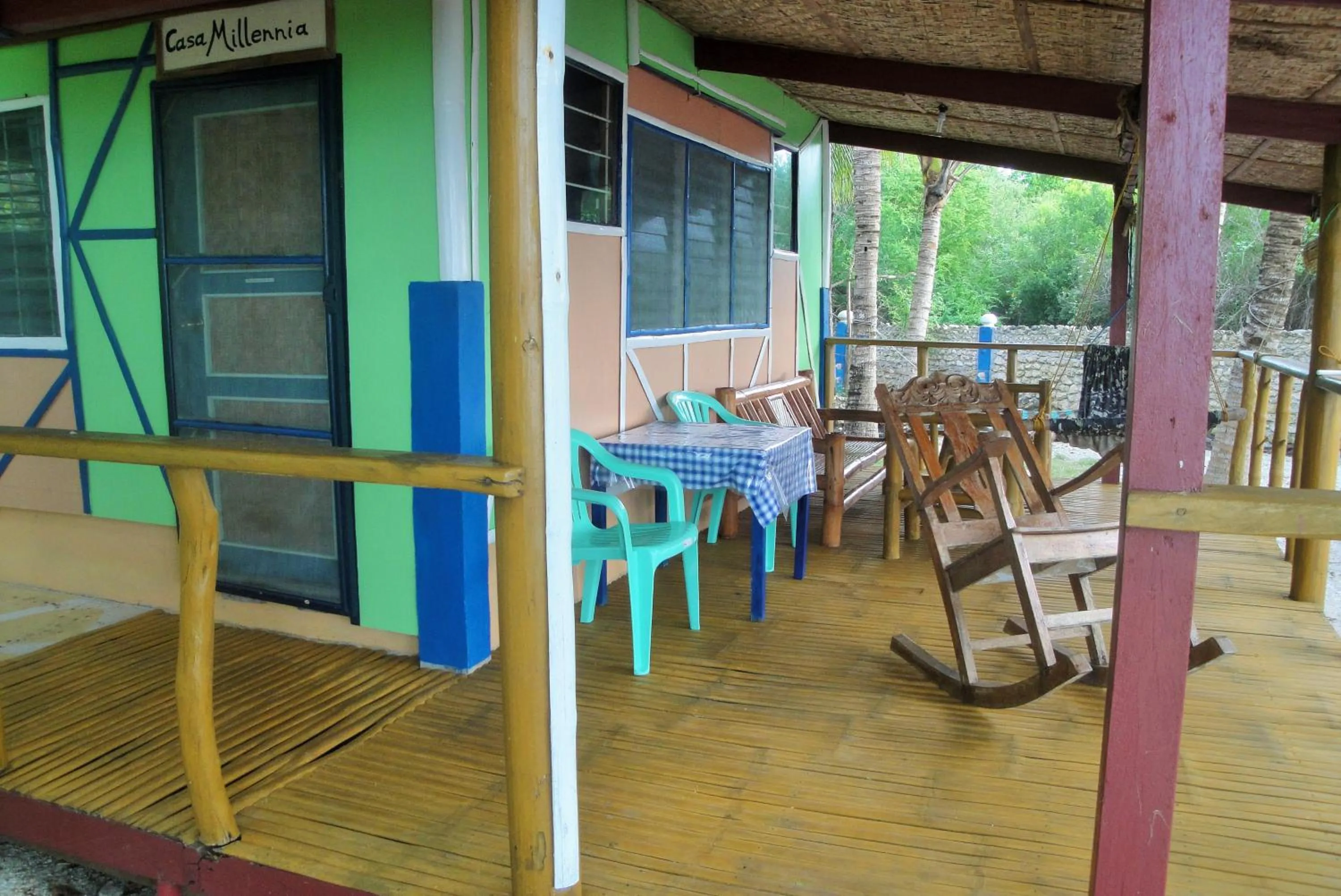 Patio in Casa de la Playa Beach Resort