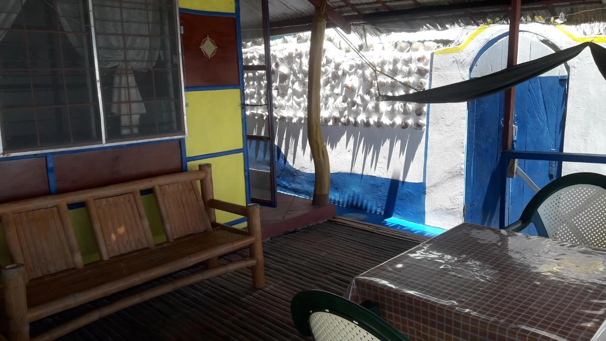 Balcony/Terrace, Bed in Casa de la Playa Beach Resort