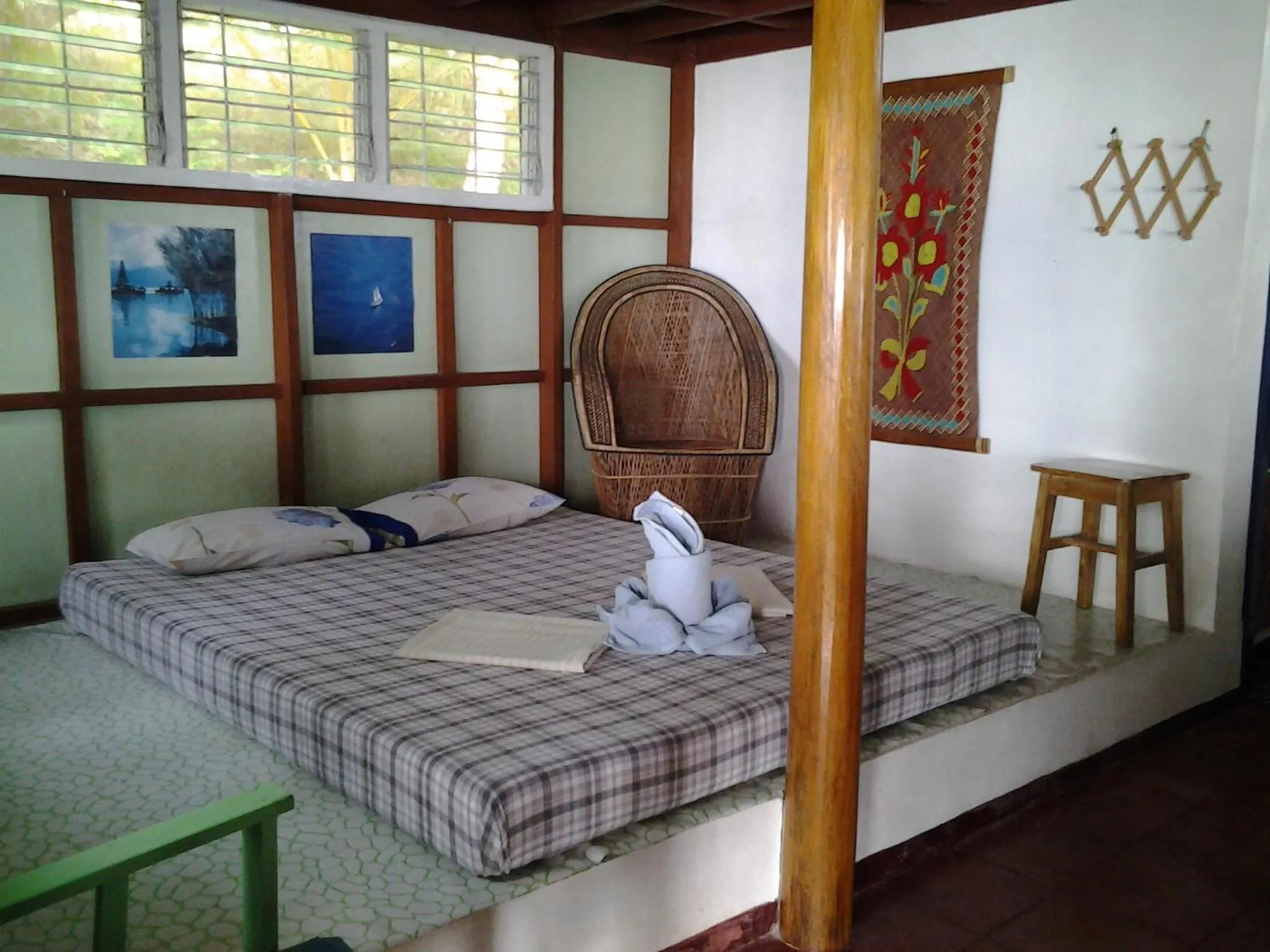 Bed in Casa de la Playa Beach Resort