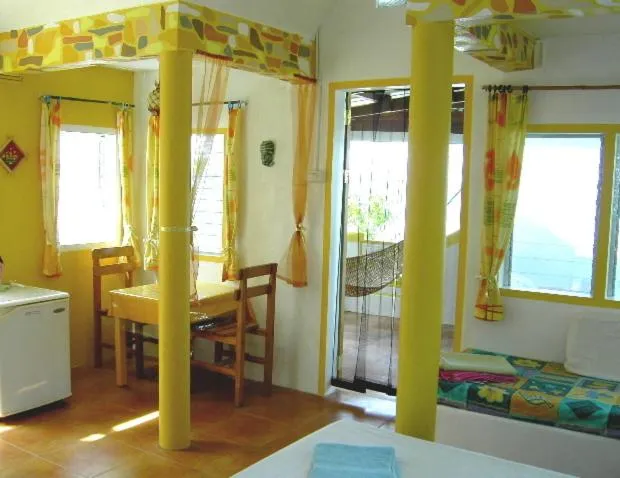 Bed in Casa de la Playa Beach Resort