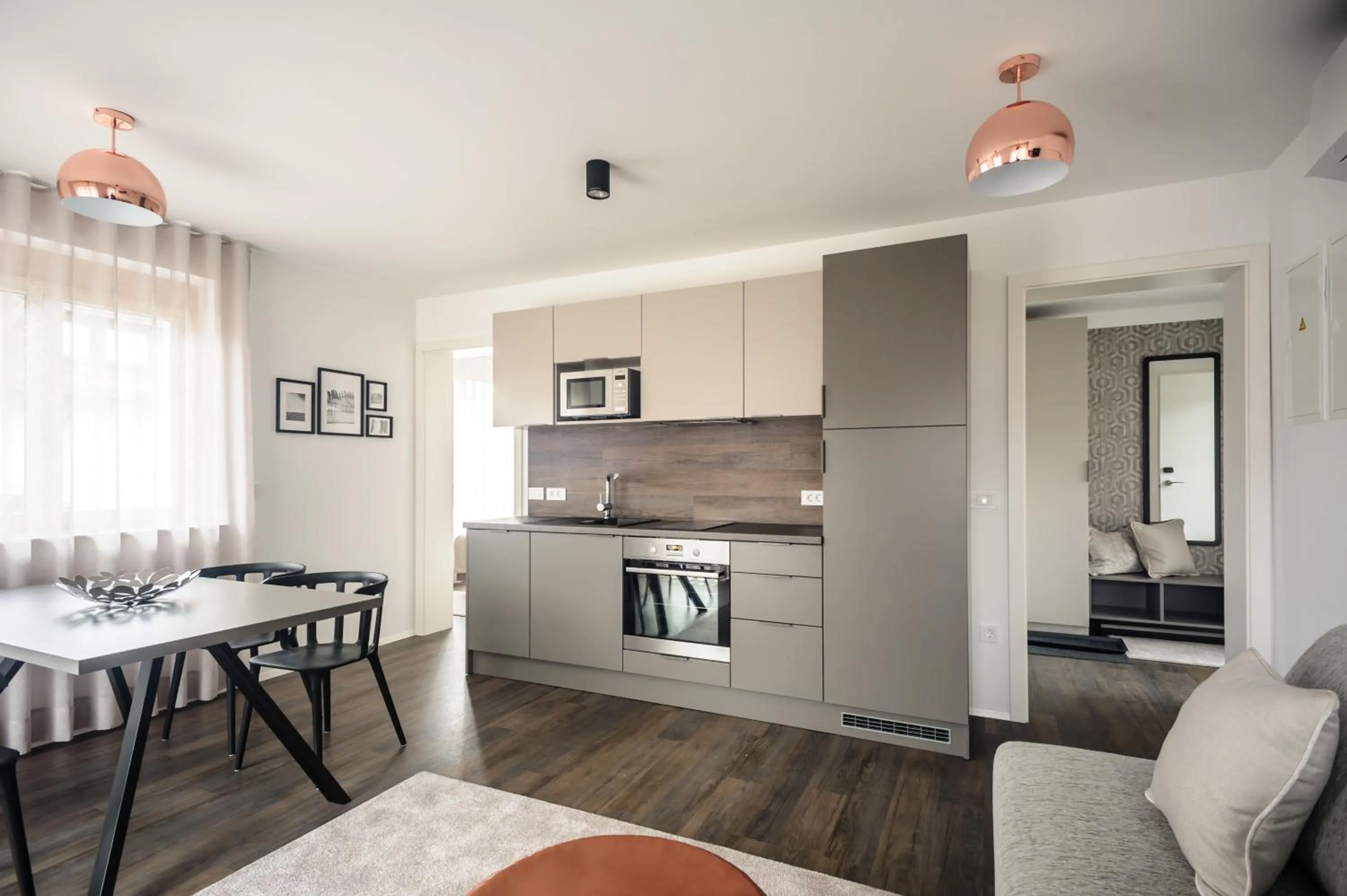 Kitchen or kitchenette in Apartments Villa Tatiana