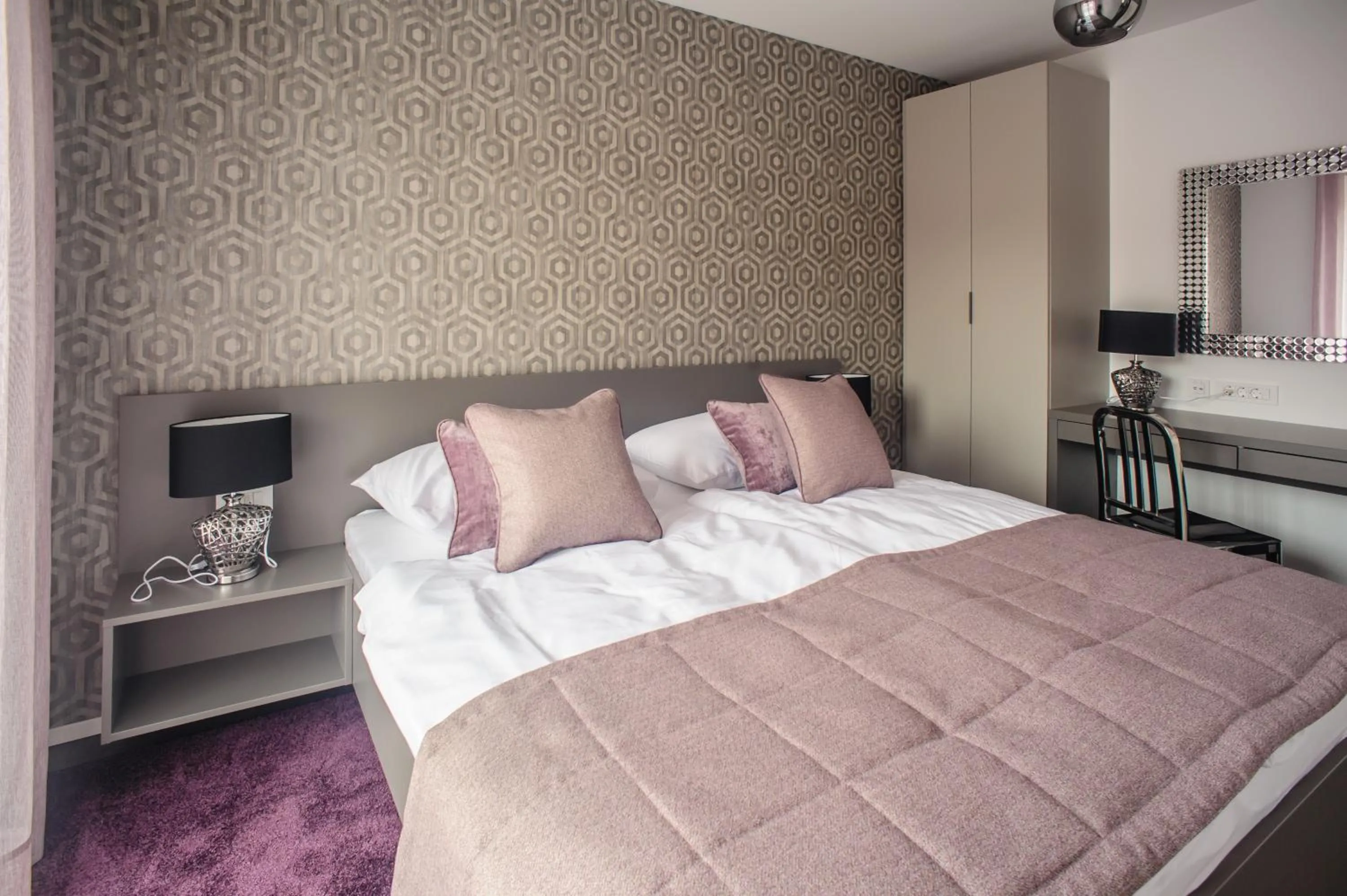 Bedroom, Bed in Apartments Villa Tatiana