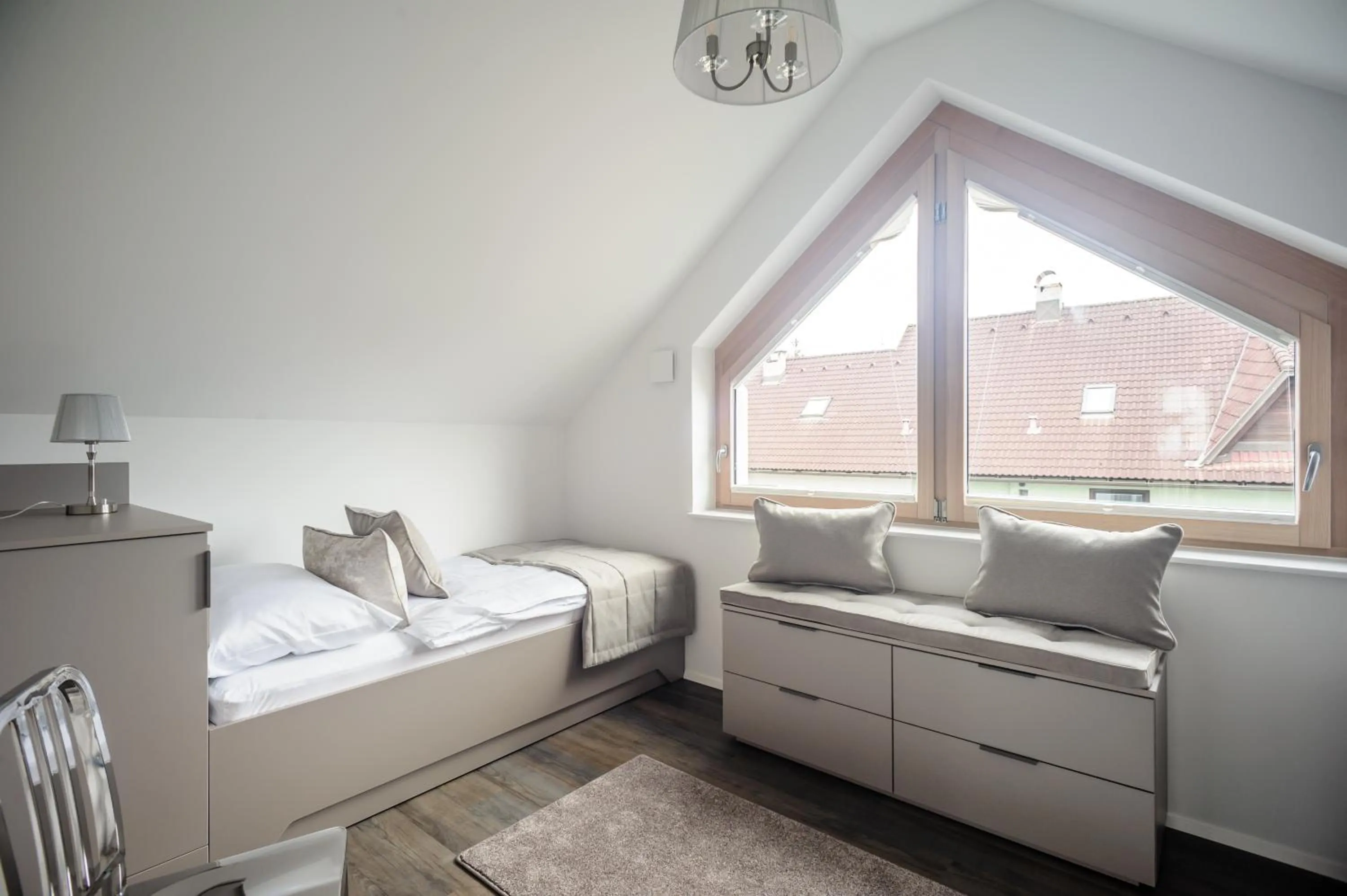 Bedroom, Bed in Apartments Villa Tatiana