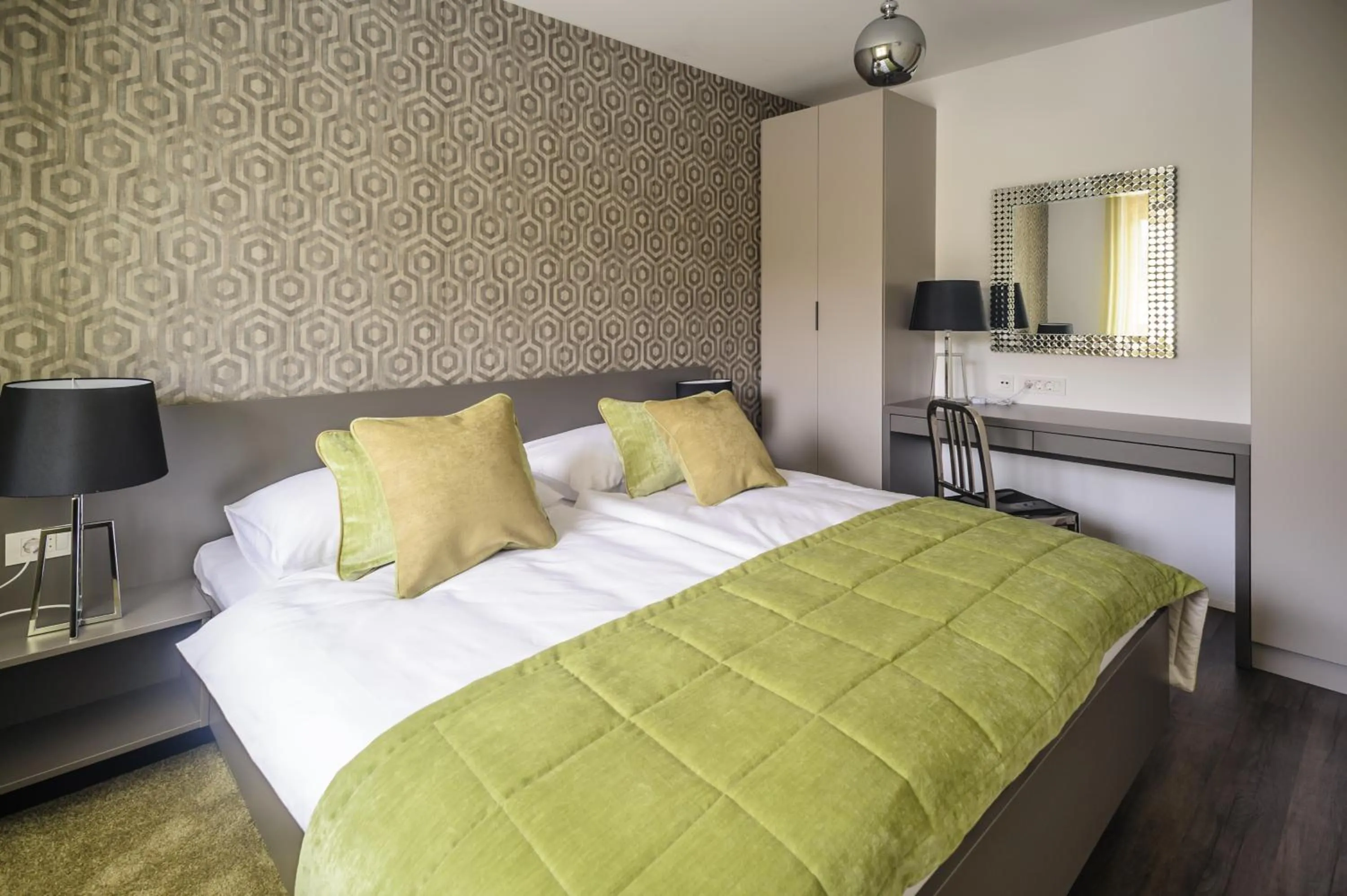 Bedroom, Bed in Apartments Villa Tatiana