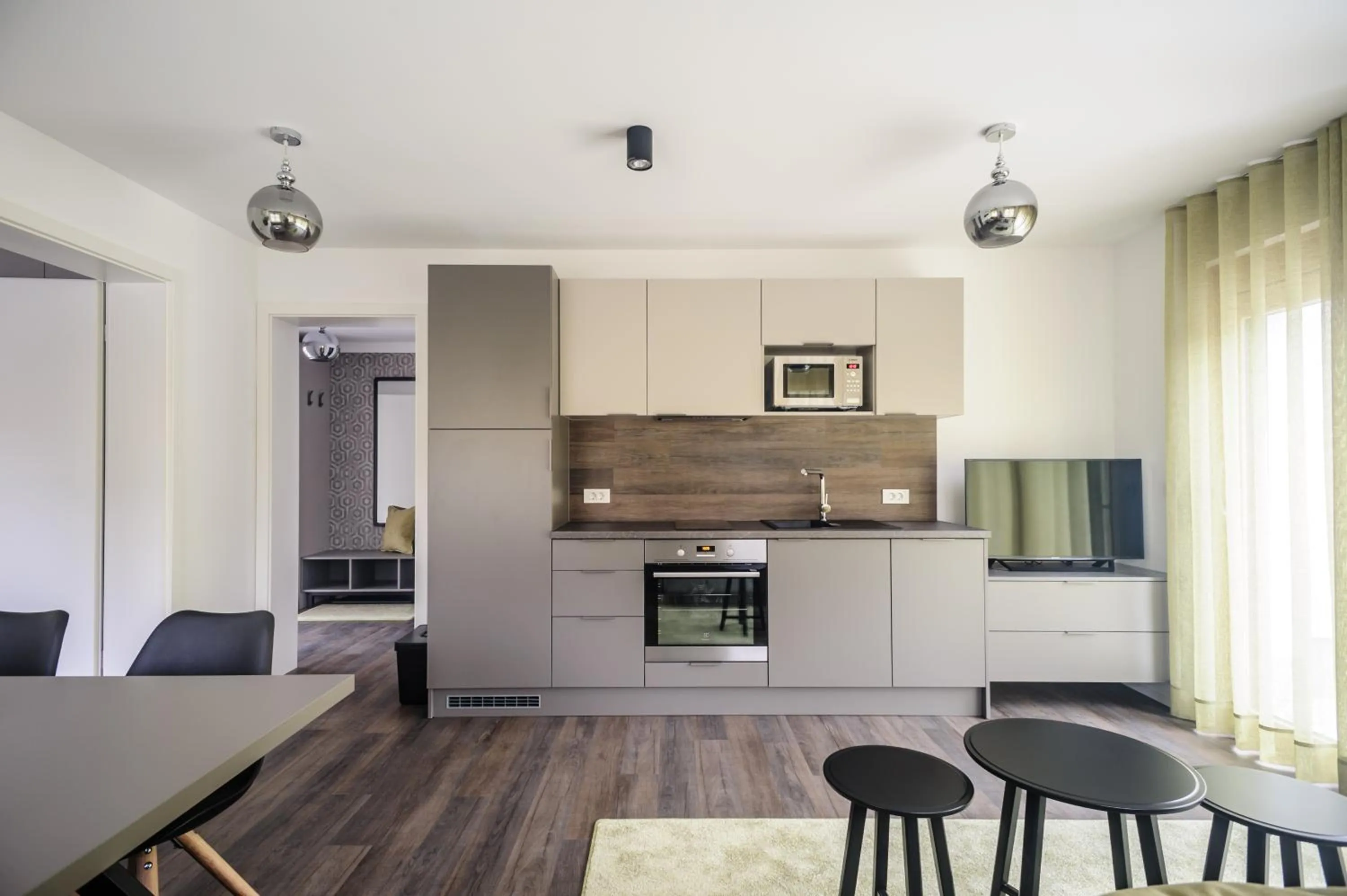 Kitchen or kitchenette in Apartments Villa Tatiana